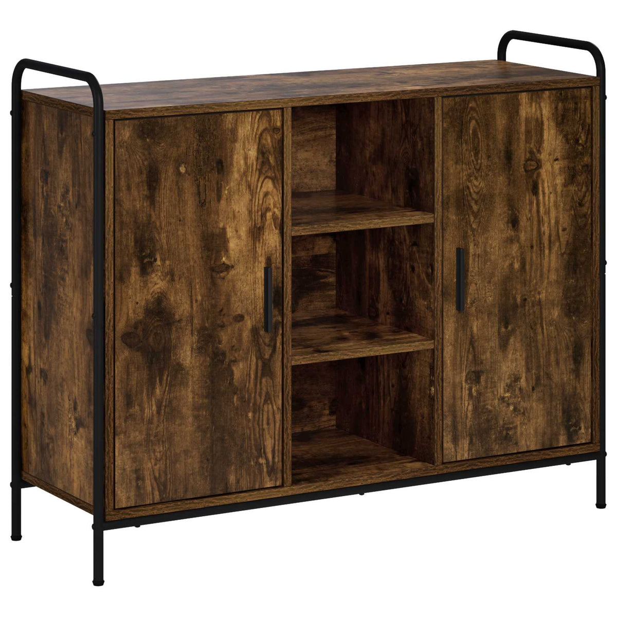 Kreveta Dimljeni hrast 97 x 33 x 81 cm Konstruirano drvo