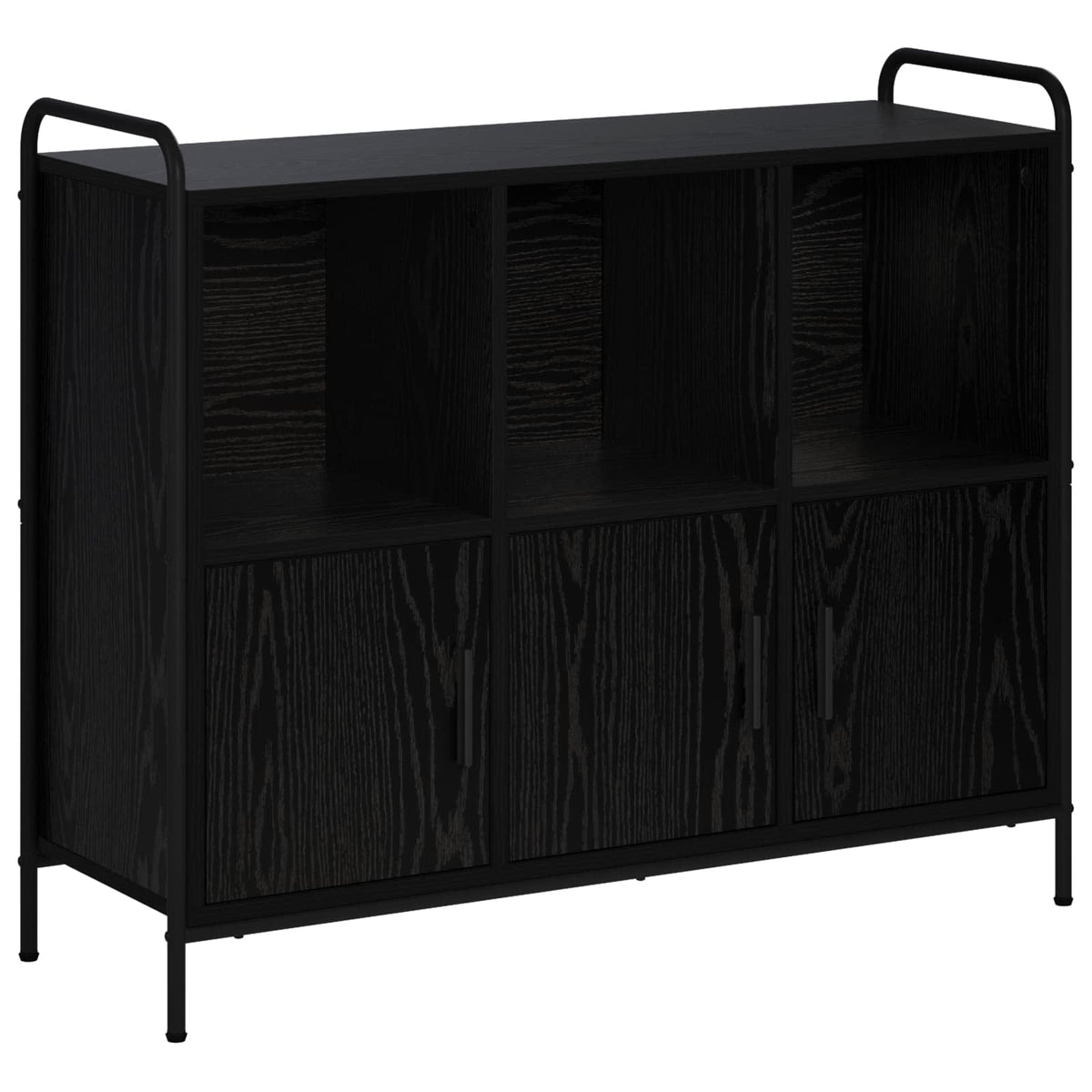 Kreveta Crni hrast 97 x 33 x 81 cm Konstruirano drvo