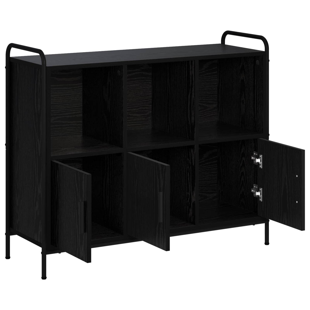 Kreveta Crni hrast 97 x 33 x 81 cm Konstruirano drvo