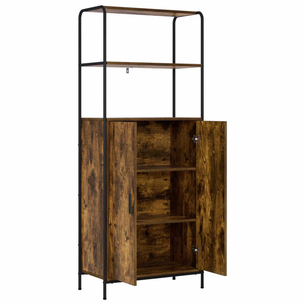 Highboard Dimljeni hrast 40 x 33 x 161 cm Konstruirano drvo