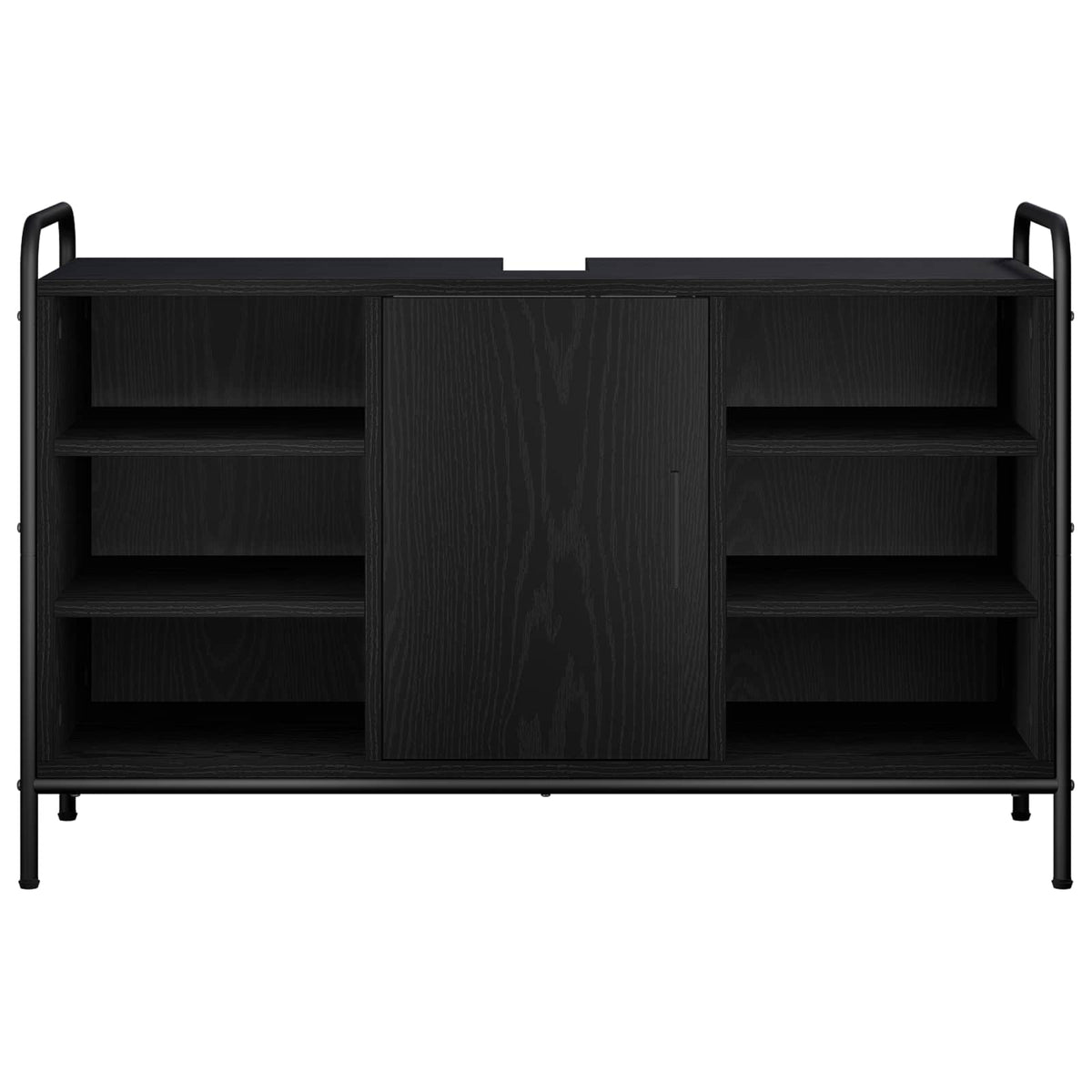 Kupaonski ormar Crni hrast 95 x 34 x 61 cm Konstruirano drvo