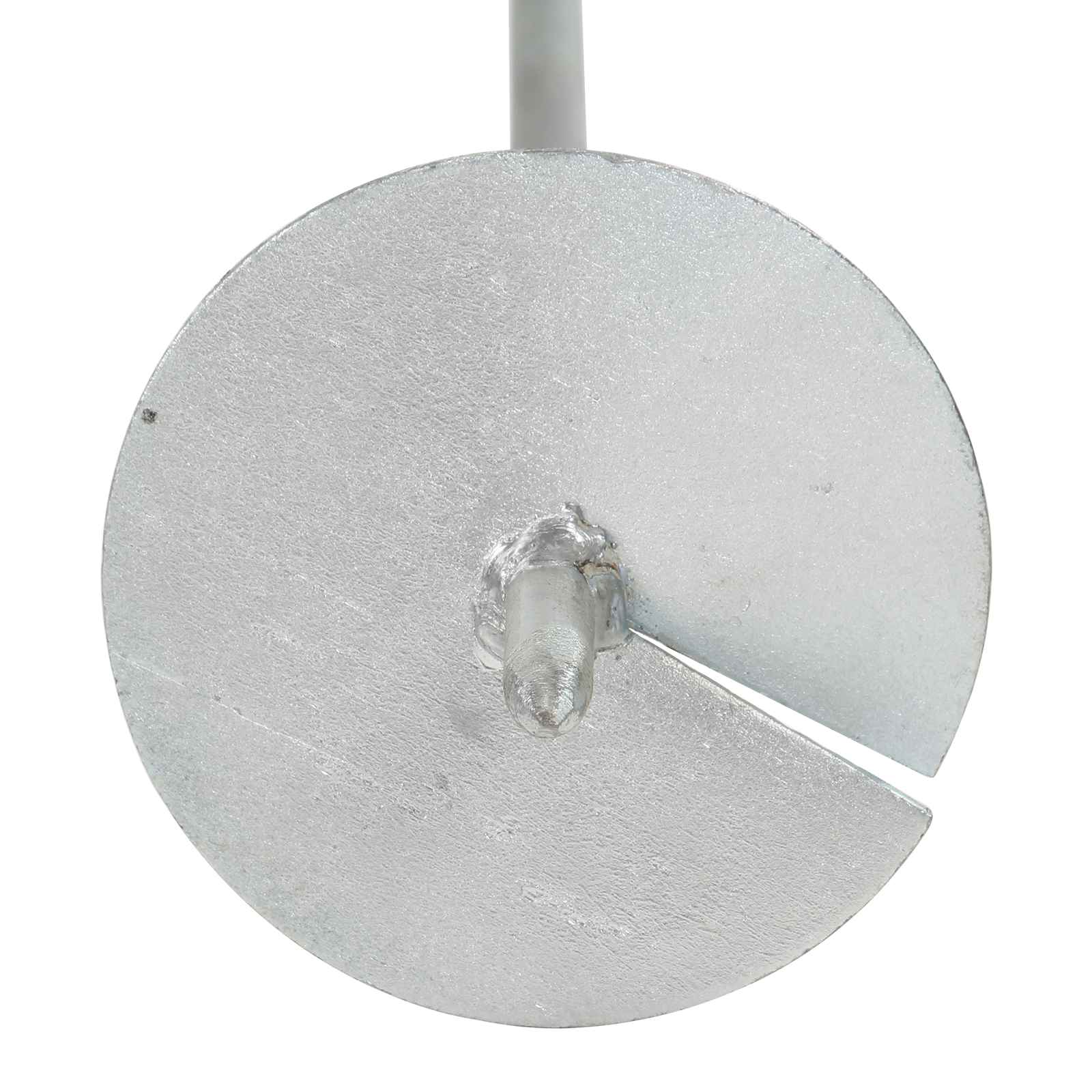Zemaljska sidra 6 pcs Srebrna Ø10 x 60 cm Galvanizirani metal