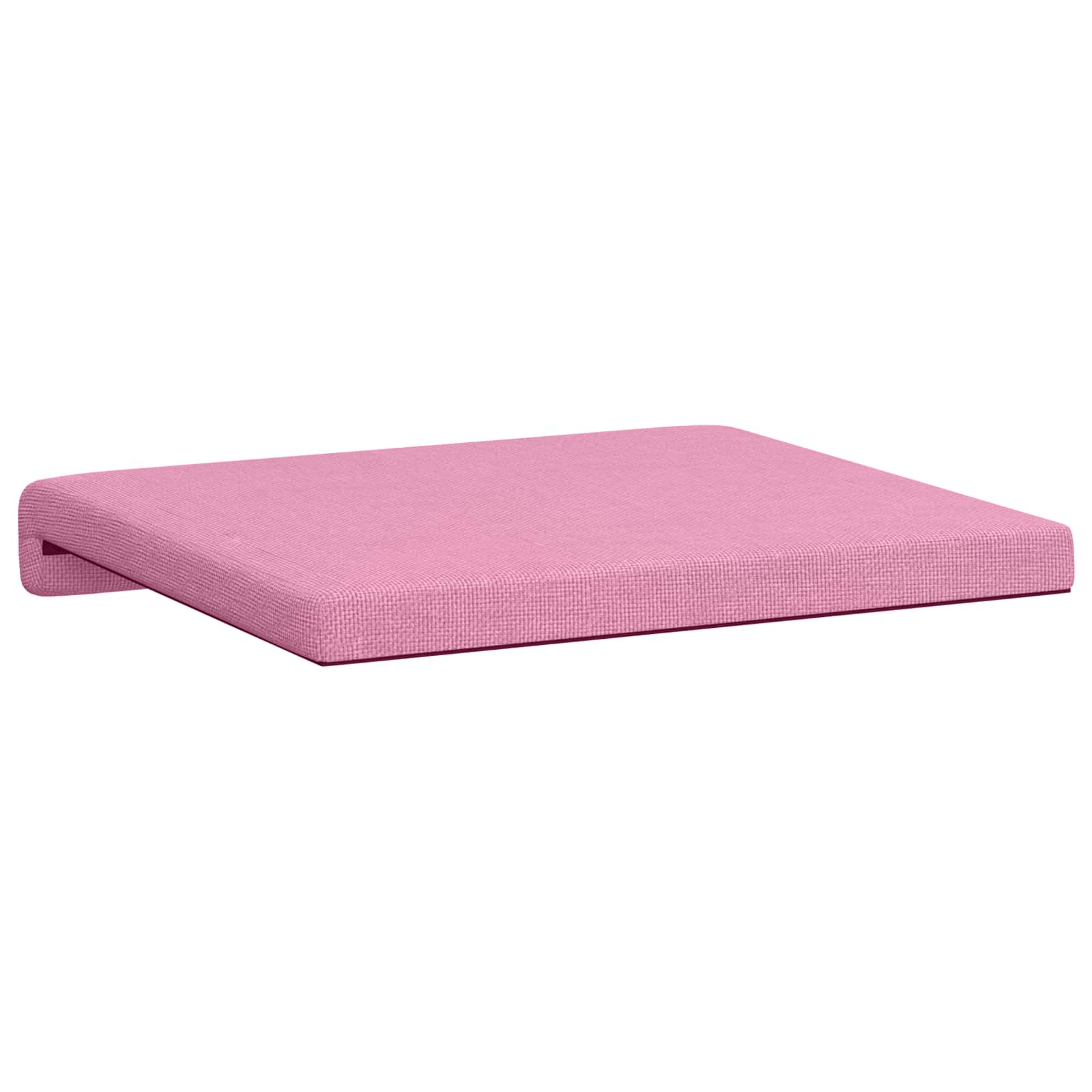 Jastučić za klupu 2 kom. Tkanina Ružičasta Dubina 35 cm