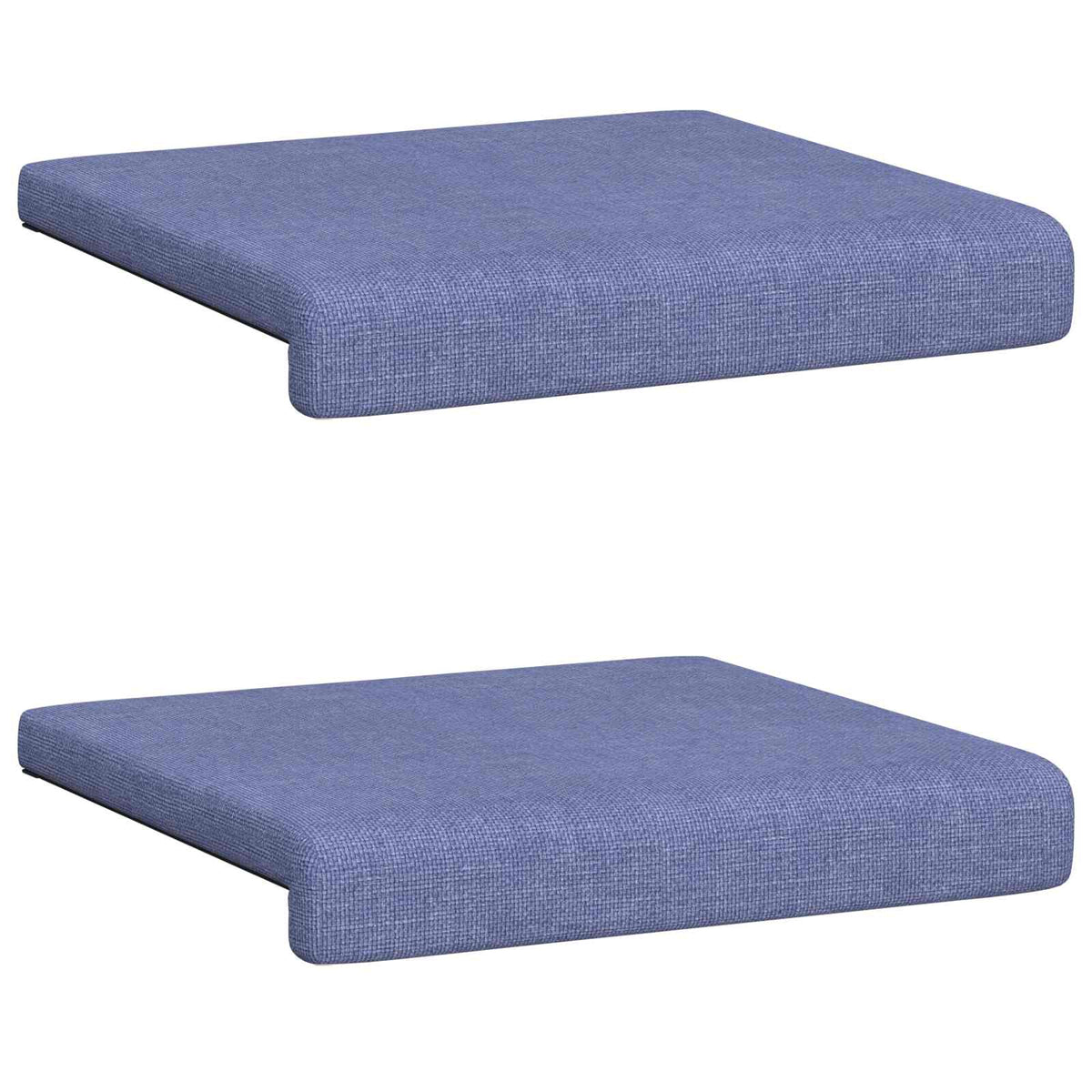 Jastučić za klupu 2 kom. Tkanina Traper plava Dubina 35 cm