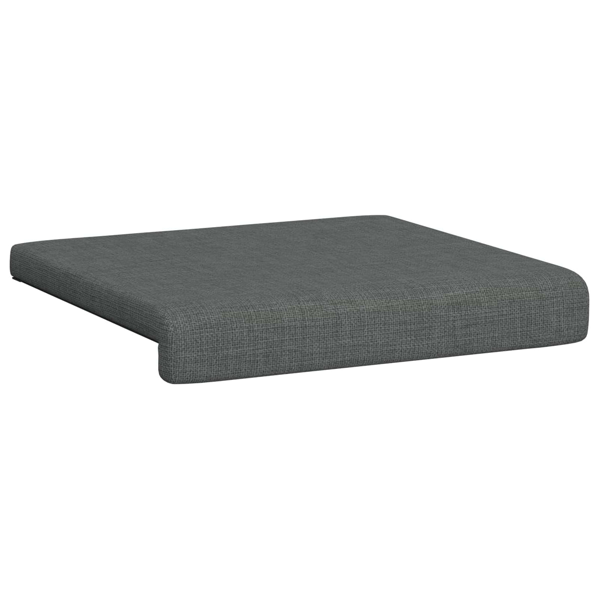 Jastučić za klupu 4 kom. Tkanina Tamnosiva Dubina 35 cm