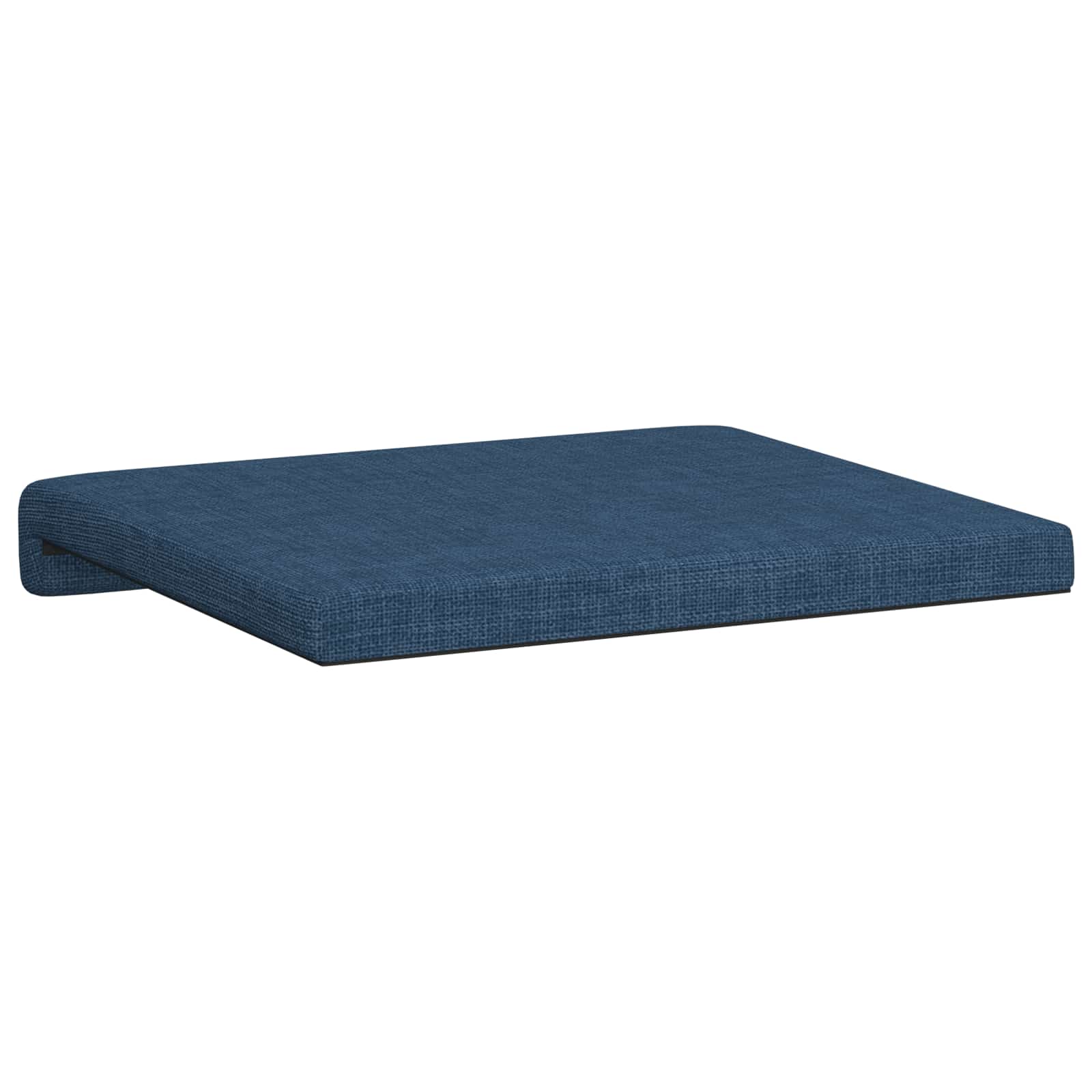 Jastučić za klupu 4 kom. Tkanina Plava Dubina 35 cm