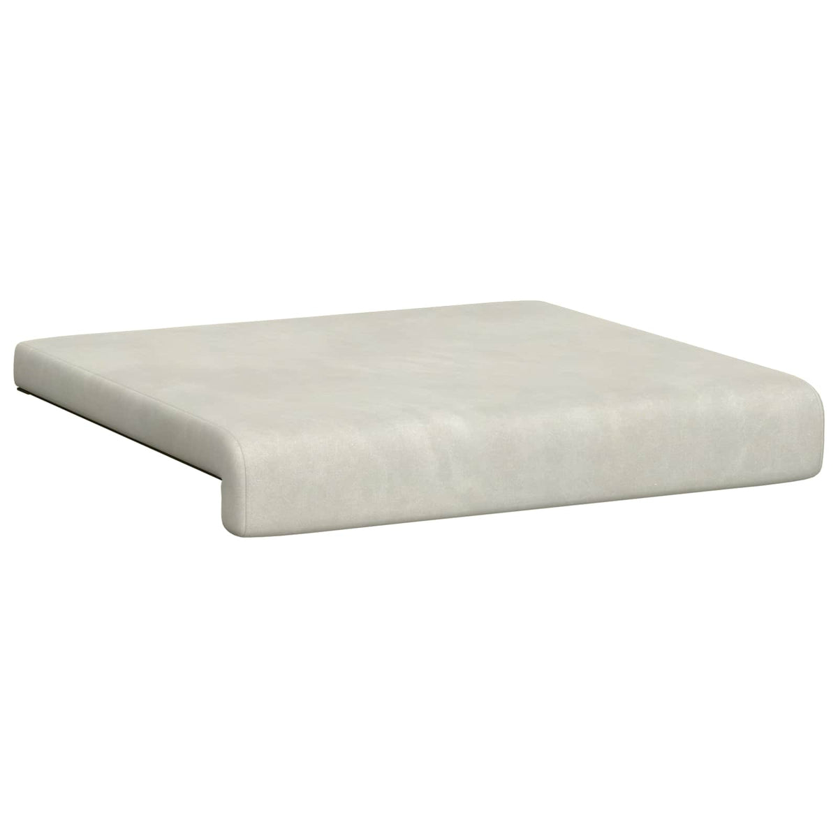 Jastučić za klupu 4 kom. Baršun Krem Dubina 35 cm