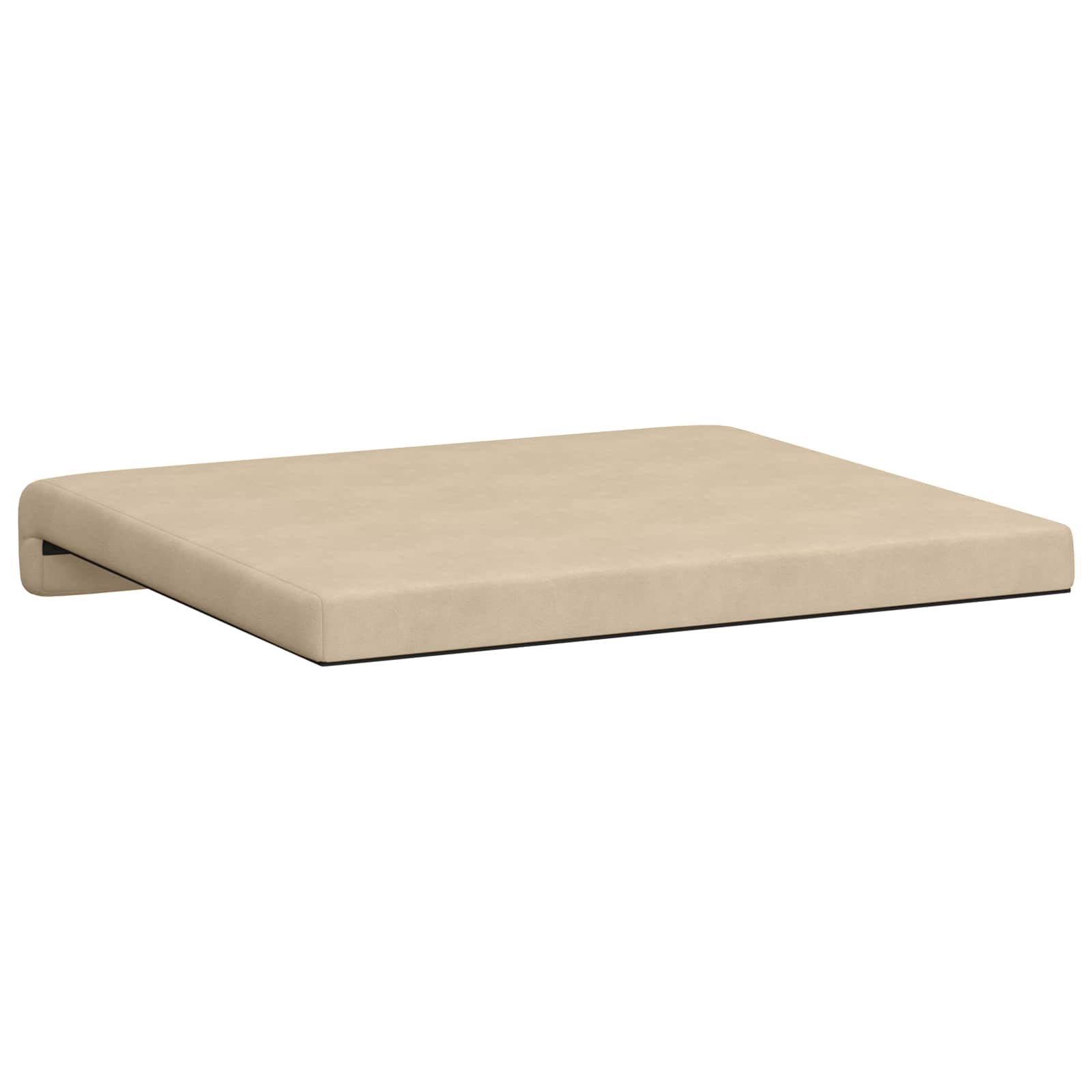 Jastučić za klupu 4 kom. Mikrovlakna Krem Dubina 35 cm