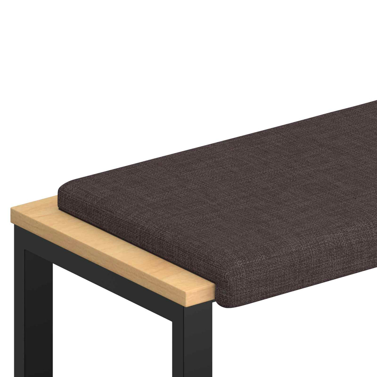 Jastučić za klupu Tkanina Tamno smeđa Dubina 35 cm