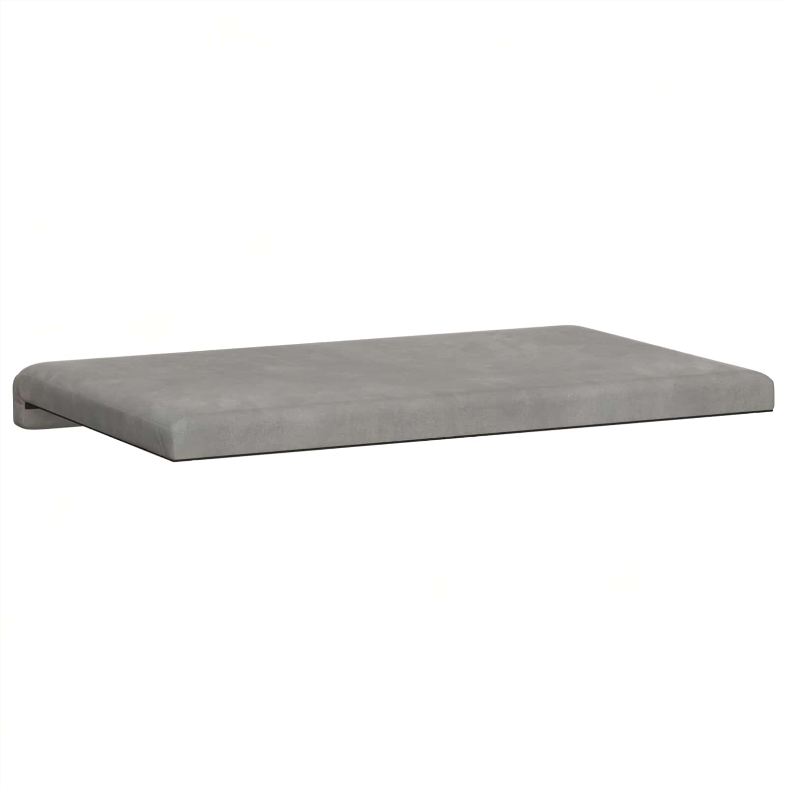 Jastučić za klupu Baršun Svjetlosiva Dubina 35 cm