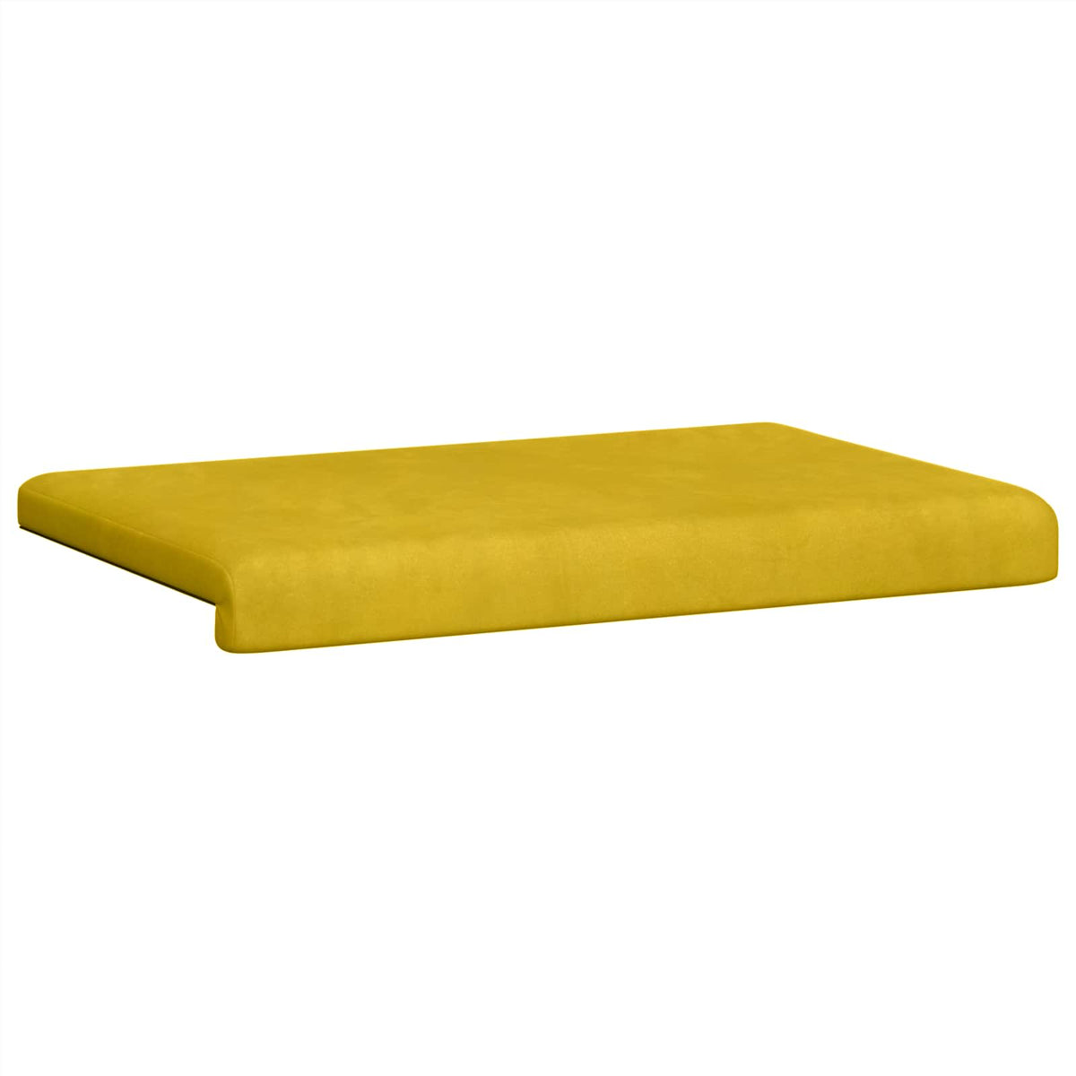 Jastučić za klupu Baršun Žuta Dubina 35 cm
