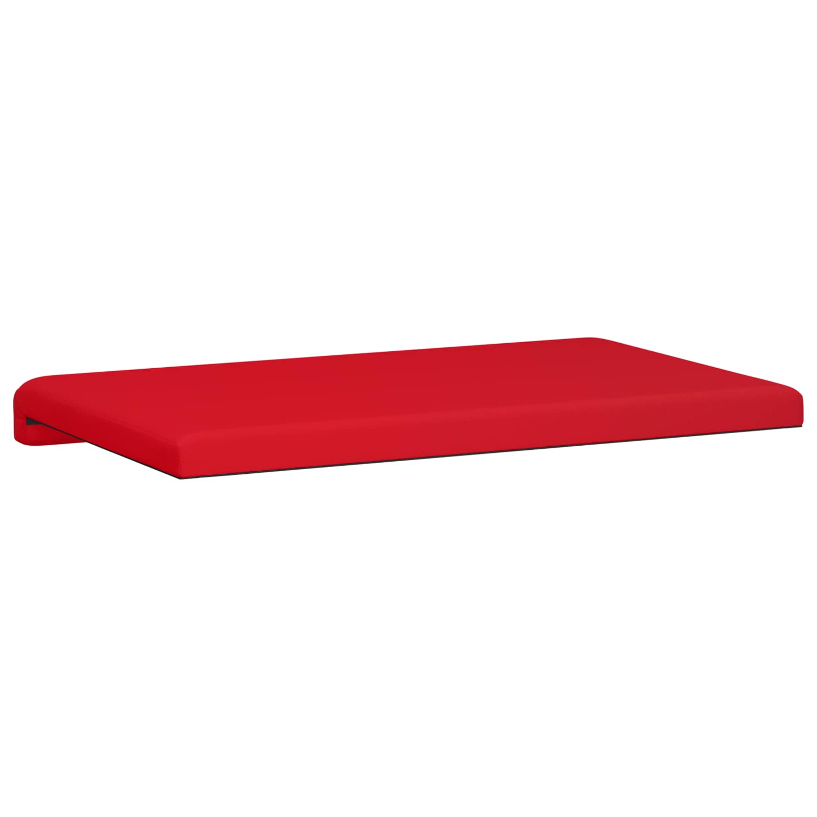 Jastučić za klupu Umjetna koža Crvena Dubina 35 cm