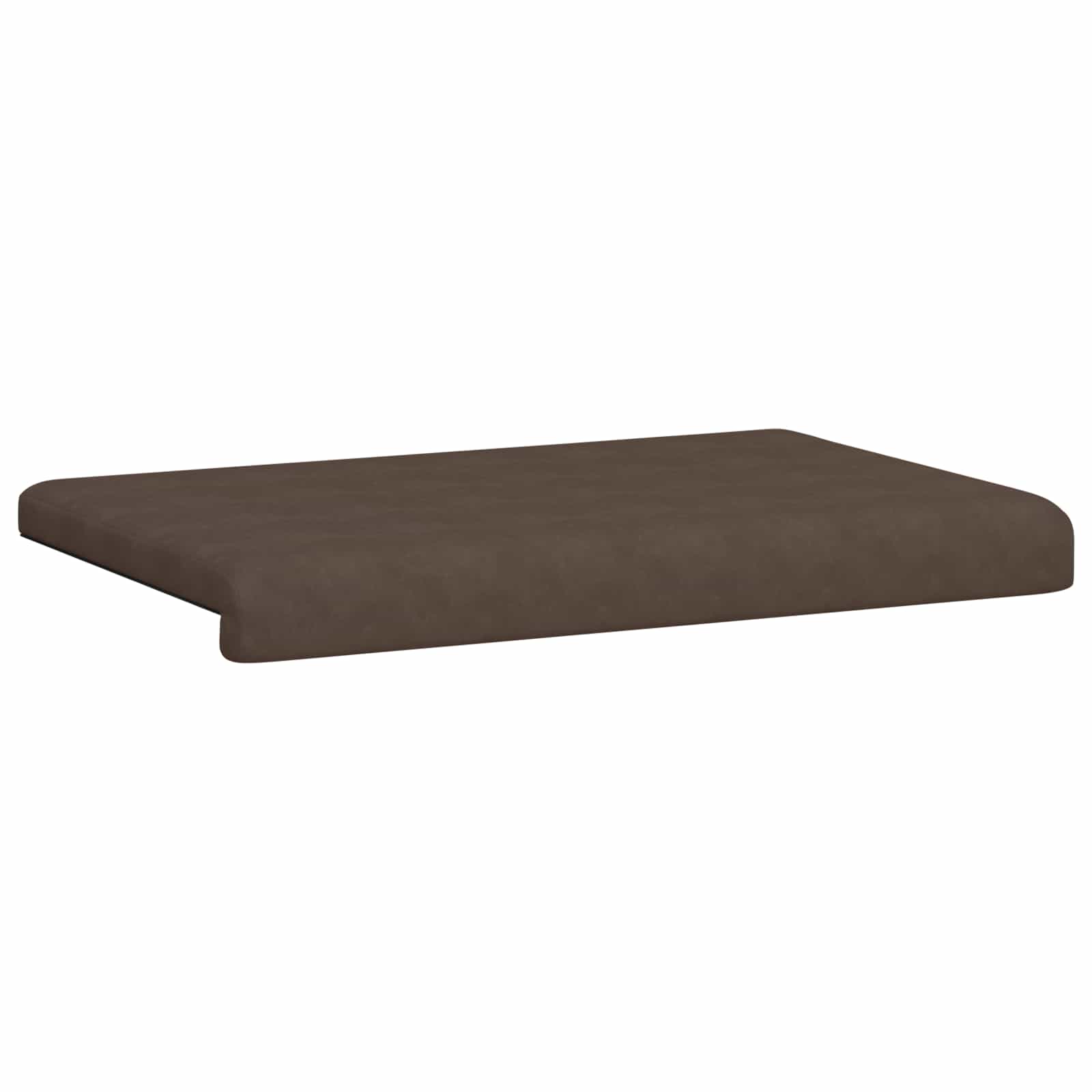 Jastučić za klupu Mikrovlakna Smeđa Dubina 35 cm