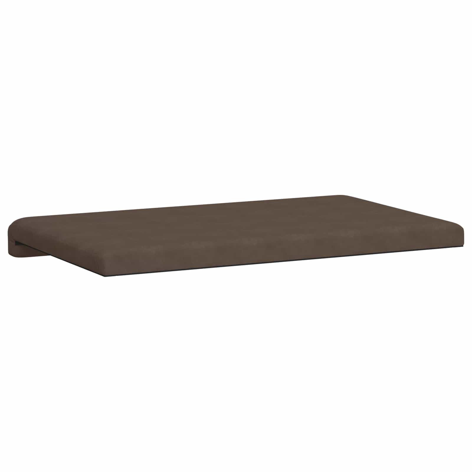 Jastučić za klupu Mikrovlakna Smeđa Dubina 35 cm