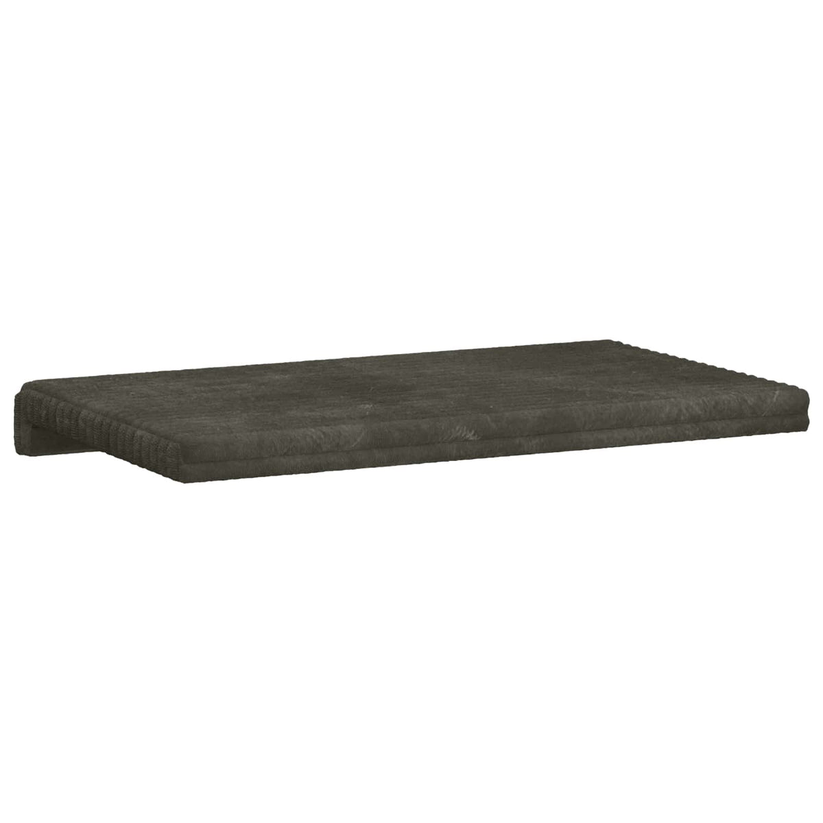 Jastučić za klupu Plišani kord Antracit Dubina 35 cm