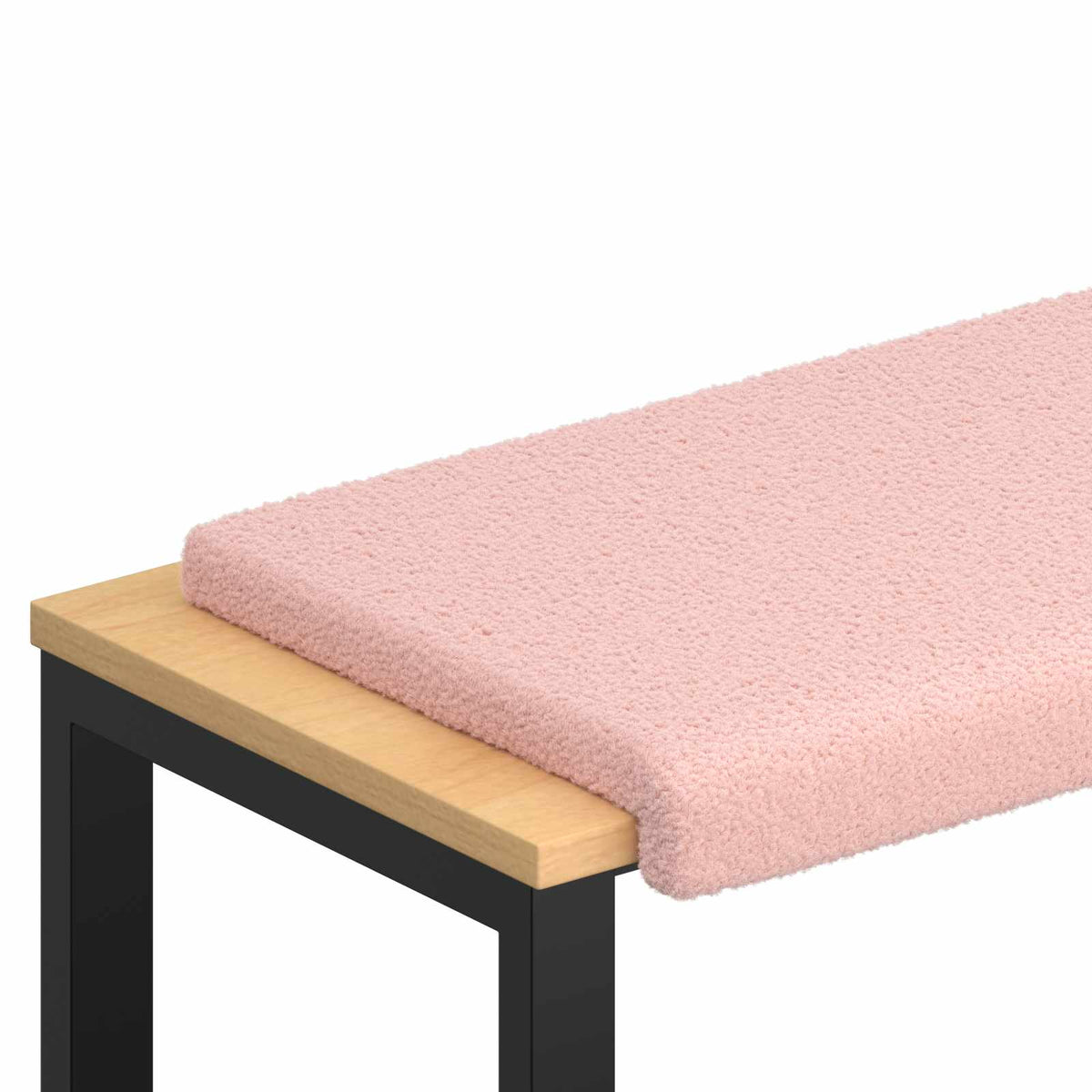 Jastučić za klupu Sherpa Tkanina Ružičasta Dubina 35 cm