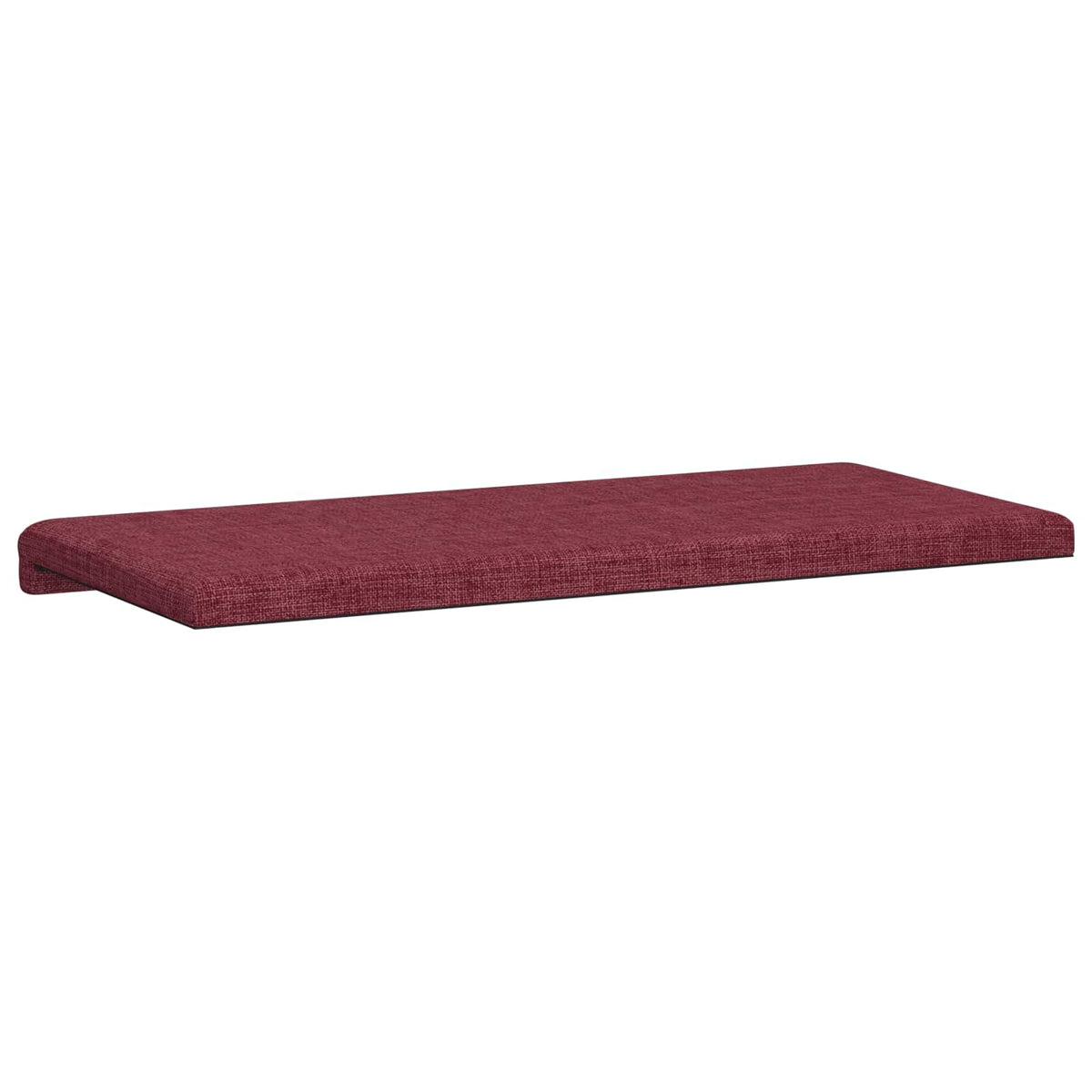 Jastučić za klupu Tkanina Vinska crvena Dubina 35 cm