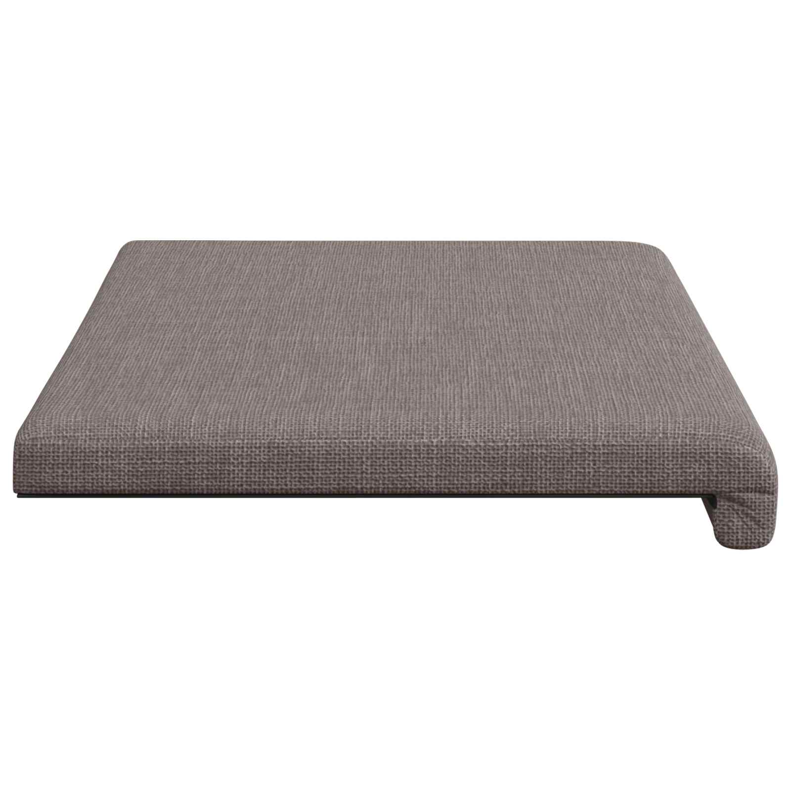 Jastučić za klupu Tkanina Sivosmeđa Dubina 35 cm