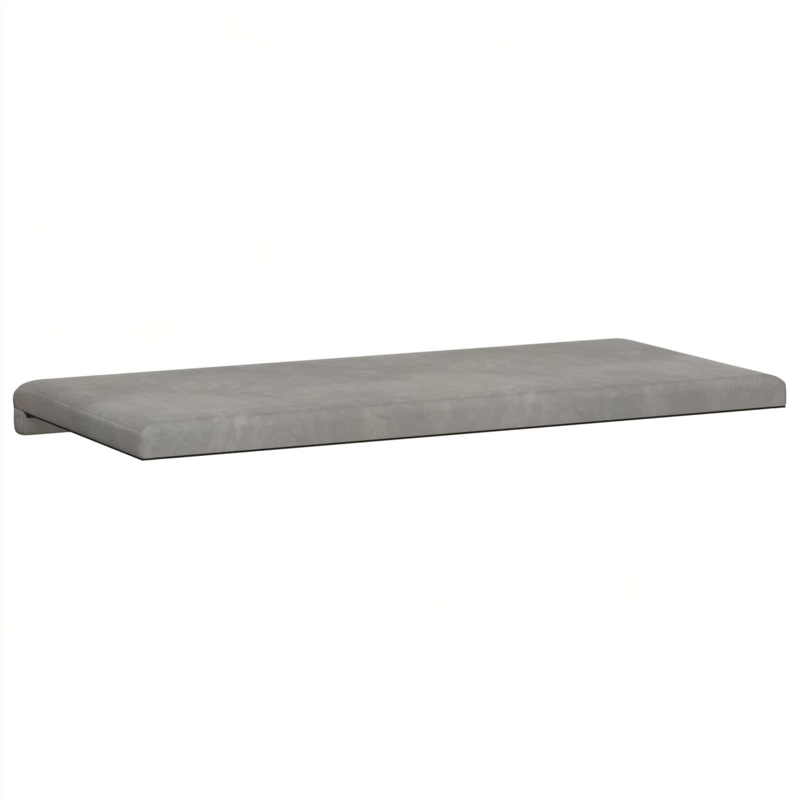 Jastučić za klupu Baršun Svjetlosiva Dubina 35 cm