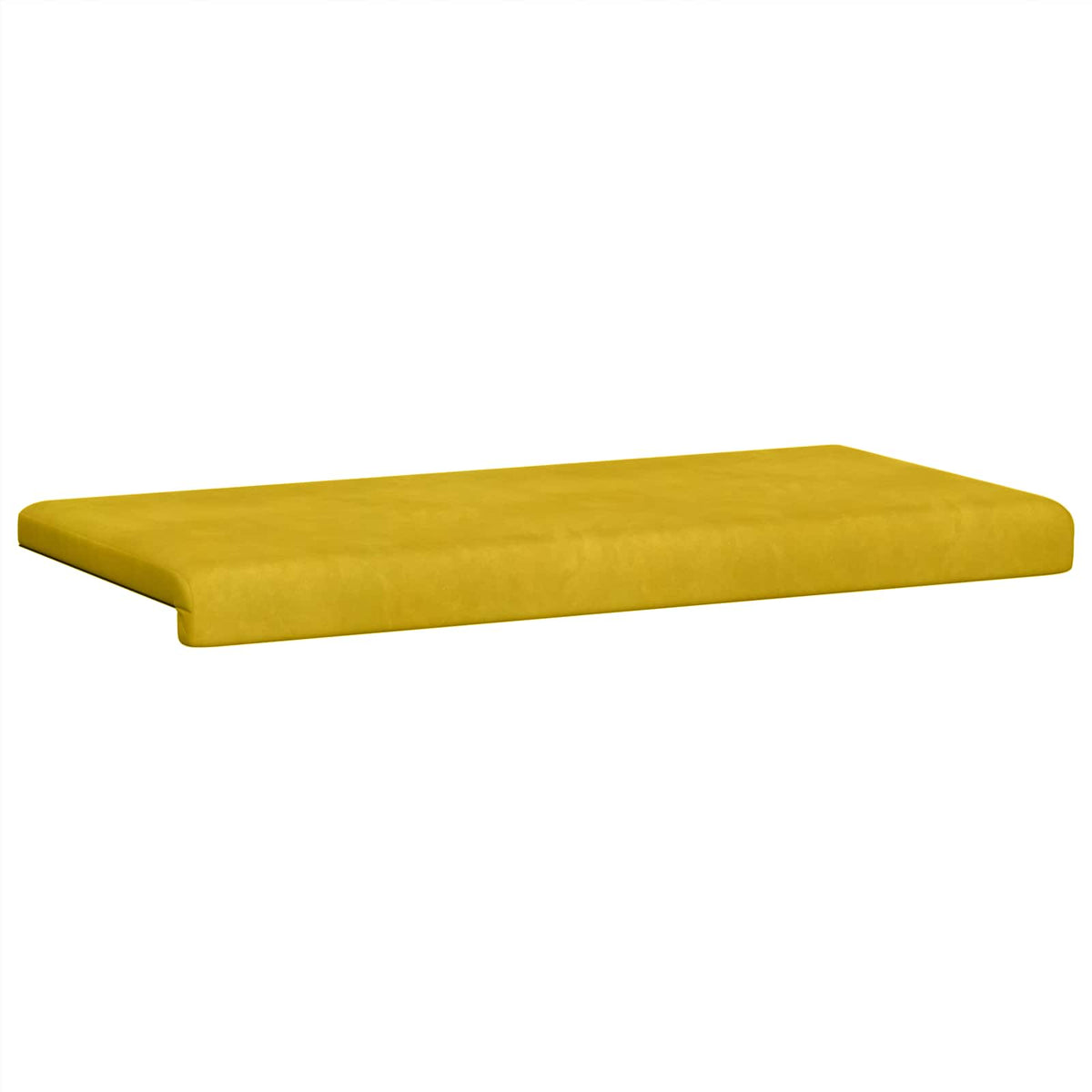 Jastučić za klupu Baršun Žuta Dubina 35 cm