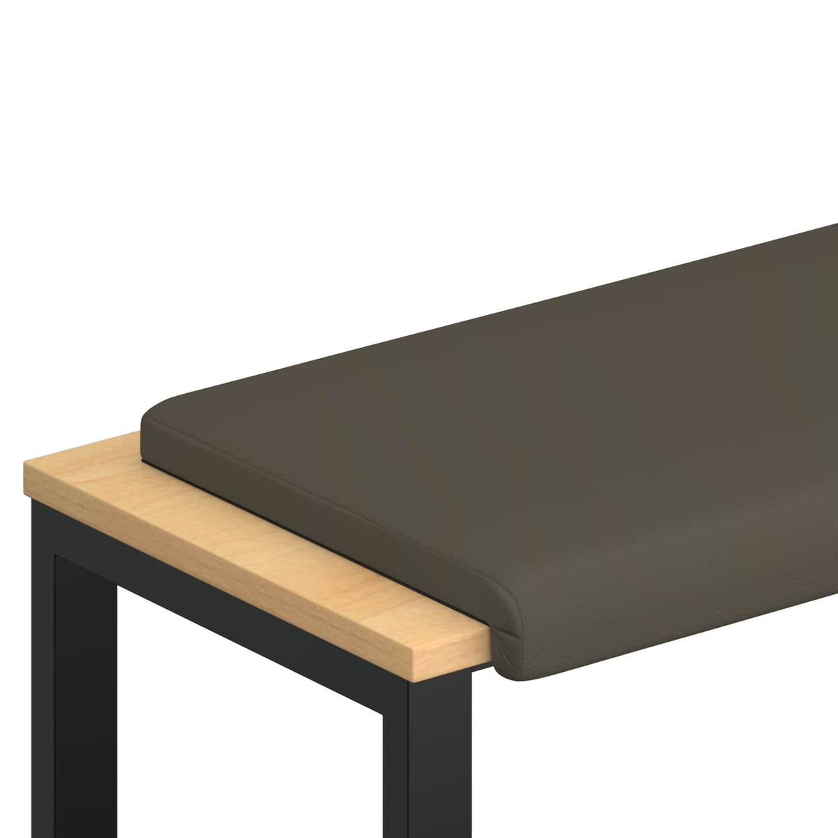 Jastučić za klupu Umjetna koža Siva Dubina 35 cm