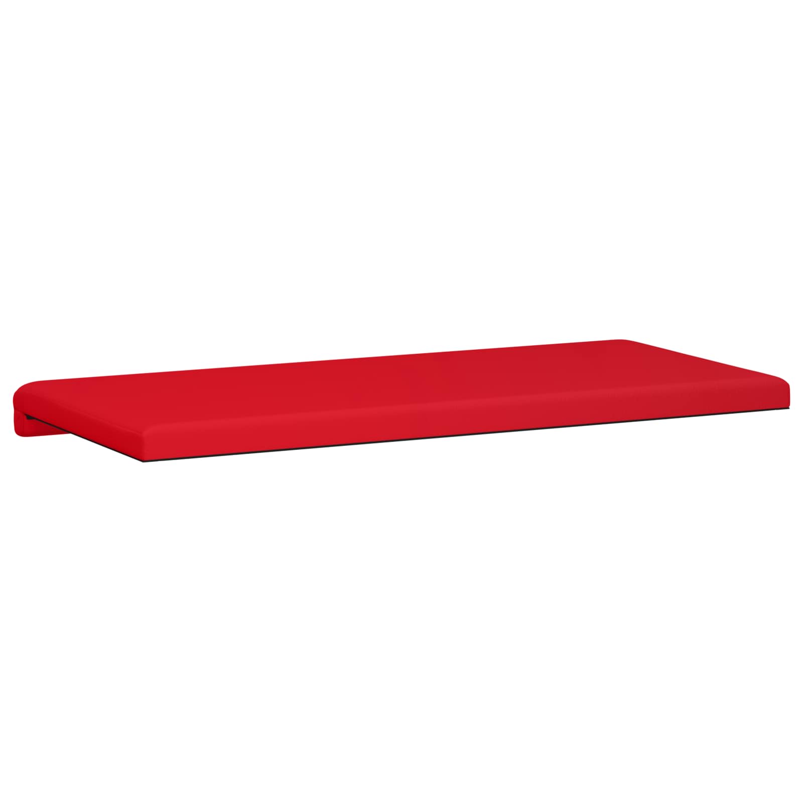 Jastučić za klupu Umjetna koža Crvena Dubina 35 cm