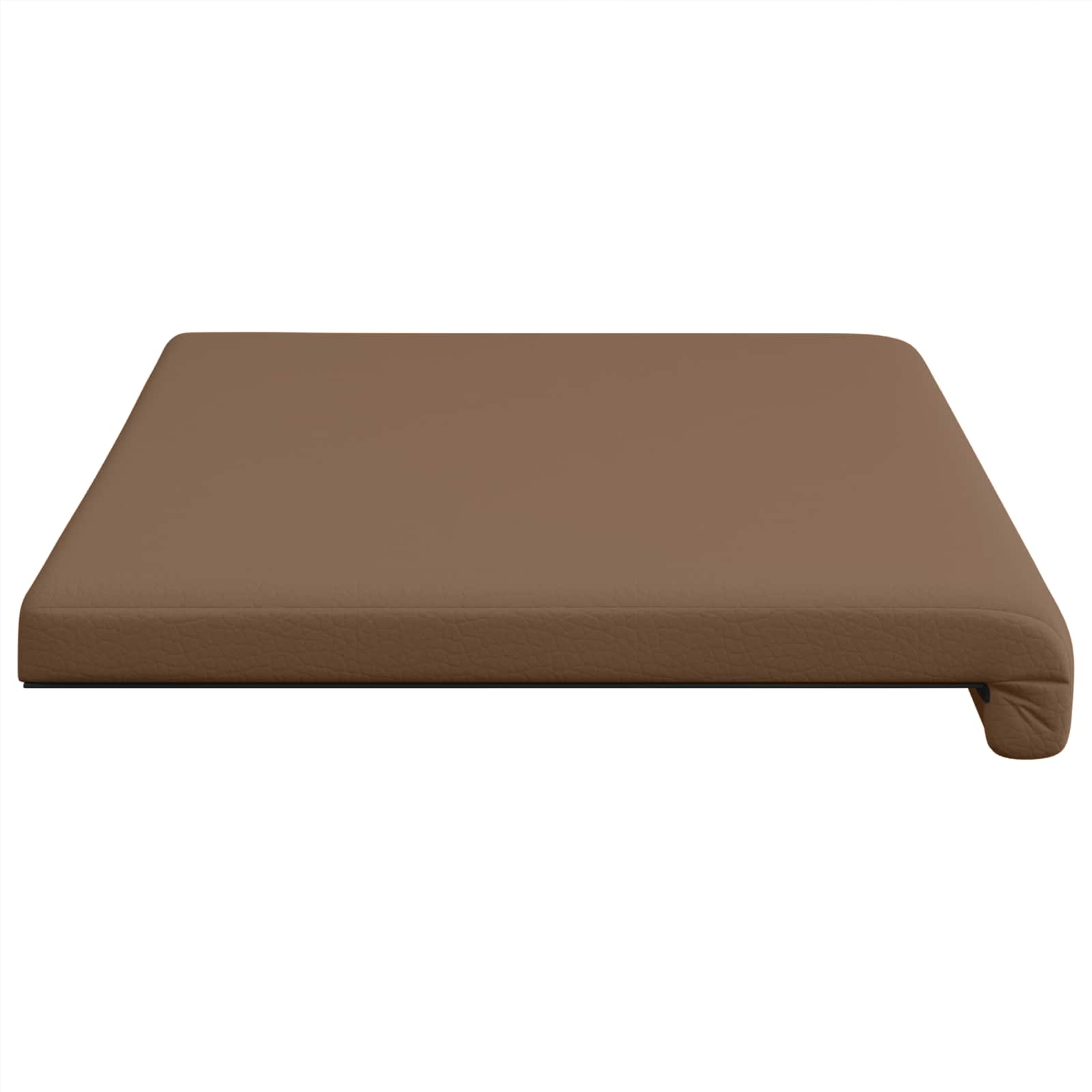 Jastučić za klupu Umjetna koža Boja cappuccina Dubina 35 cm