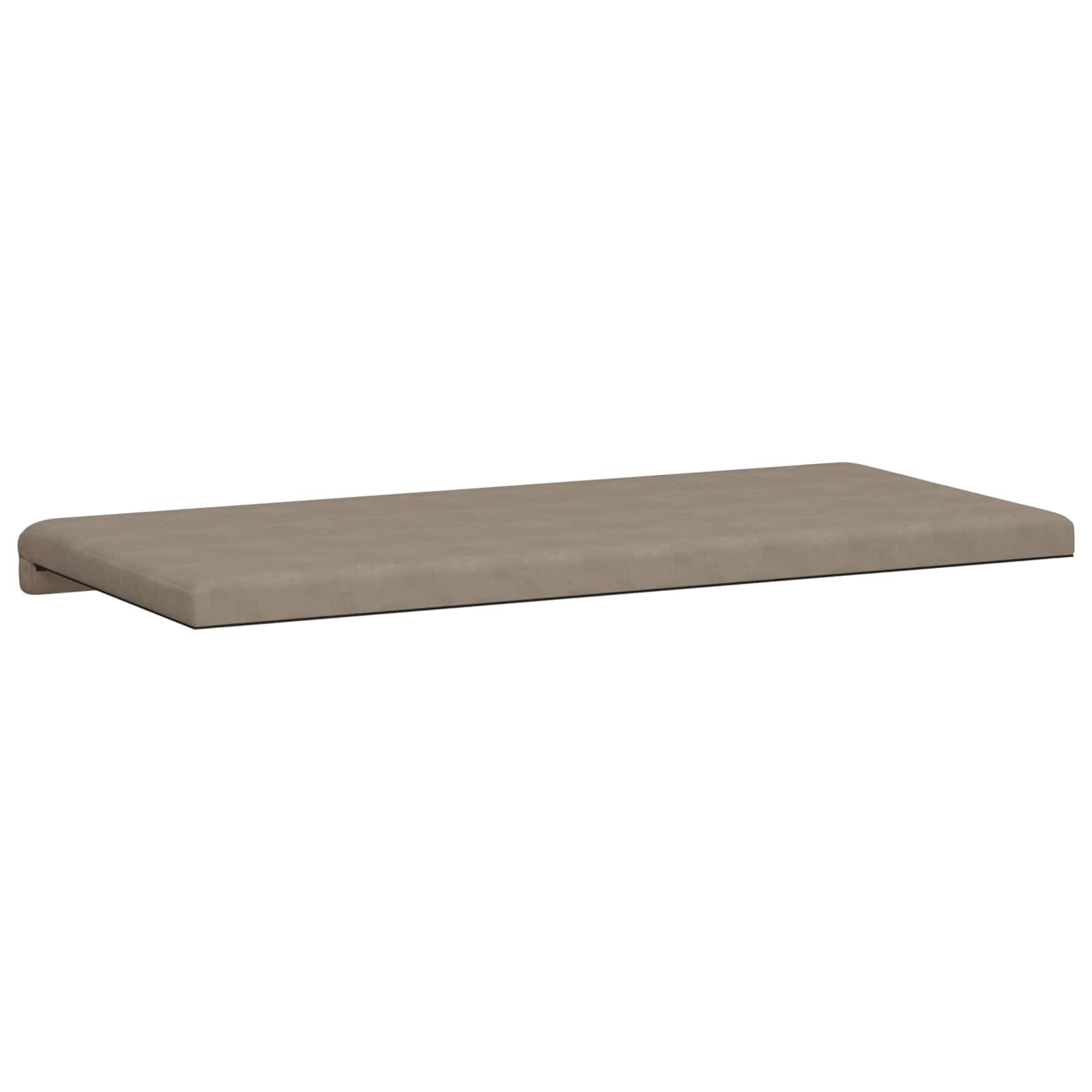 Jastučić za klupu Mikrovlakna Sivosmeđa Dubina 35 cm