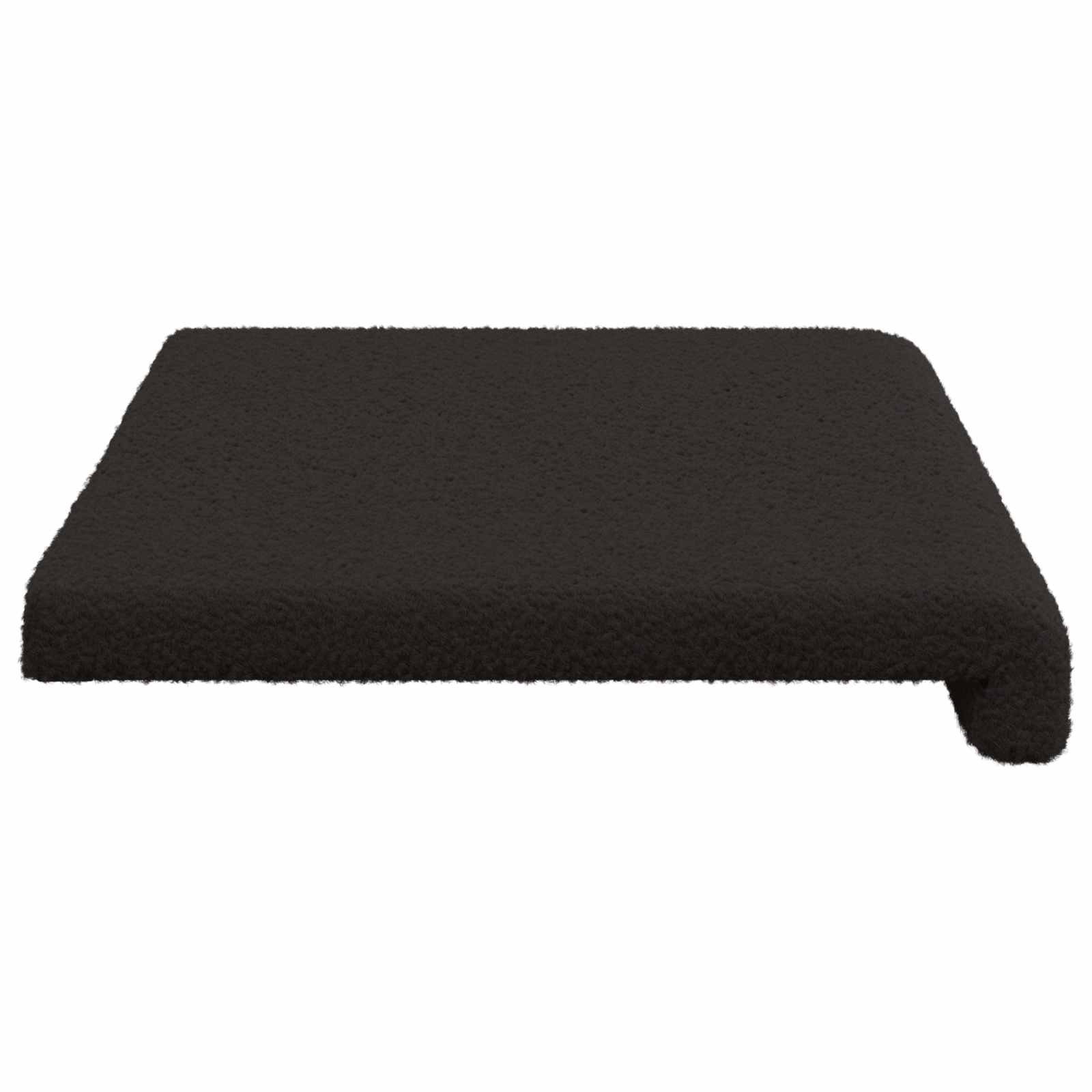 Jastučić za klupu Sherpa Tkanina Crna Dubina 35 cm