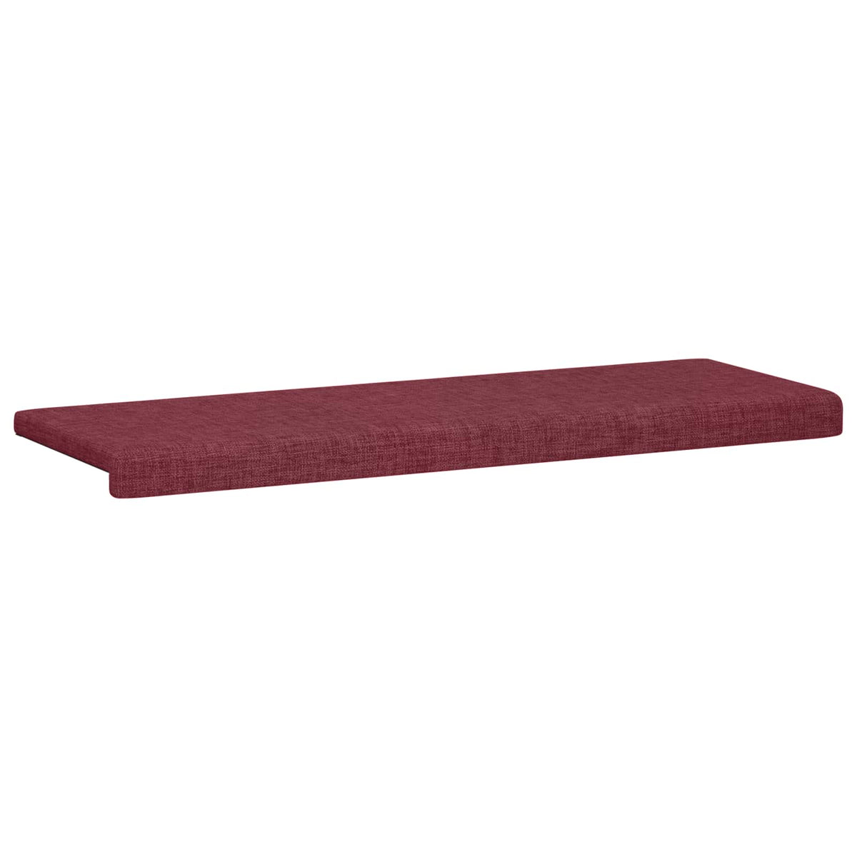 Jastučić za klupu Tkanina Vinska crvena Dubina 35 cm