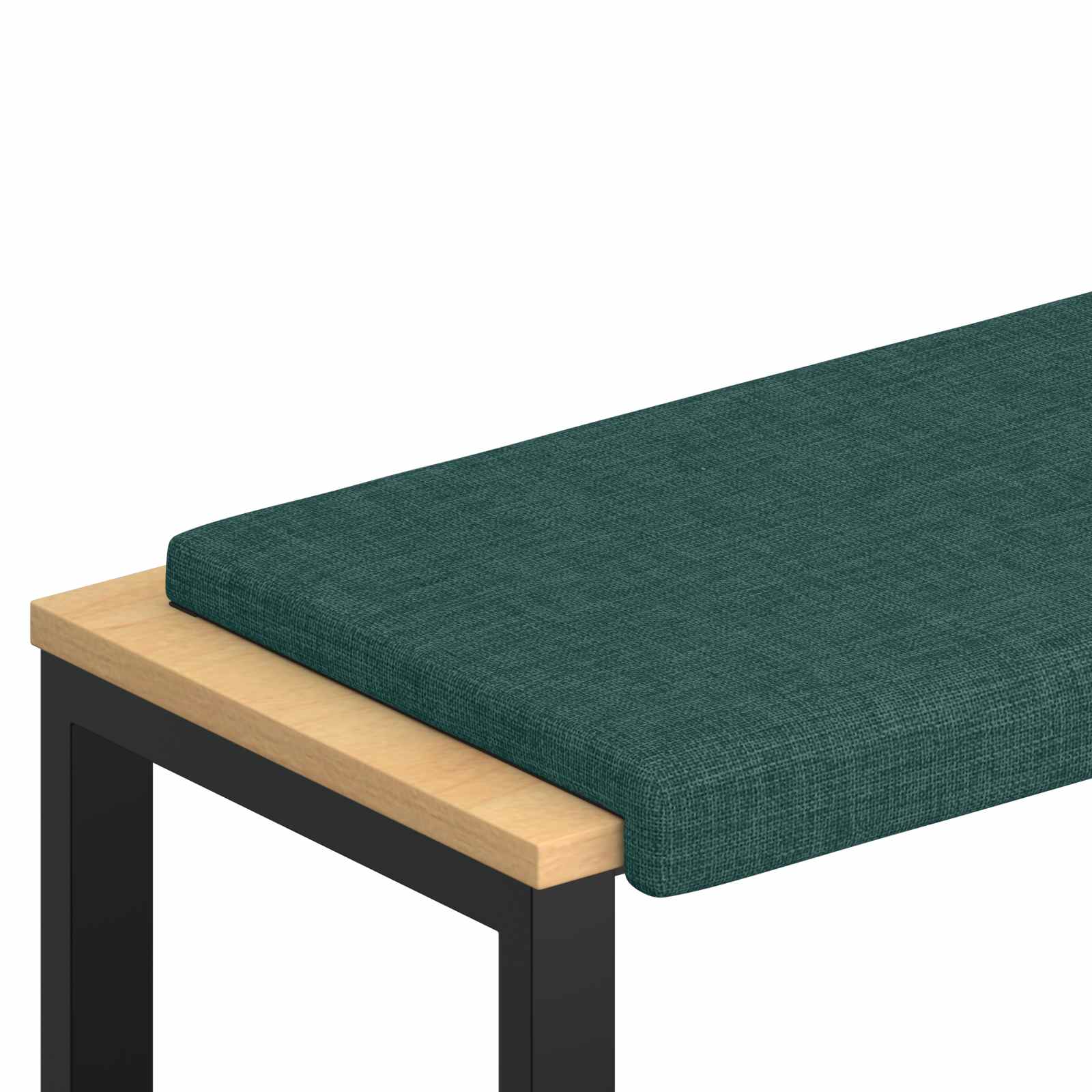 Jastučić za klupu Tkanina Tamnozelena Dubina 35 cm