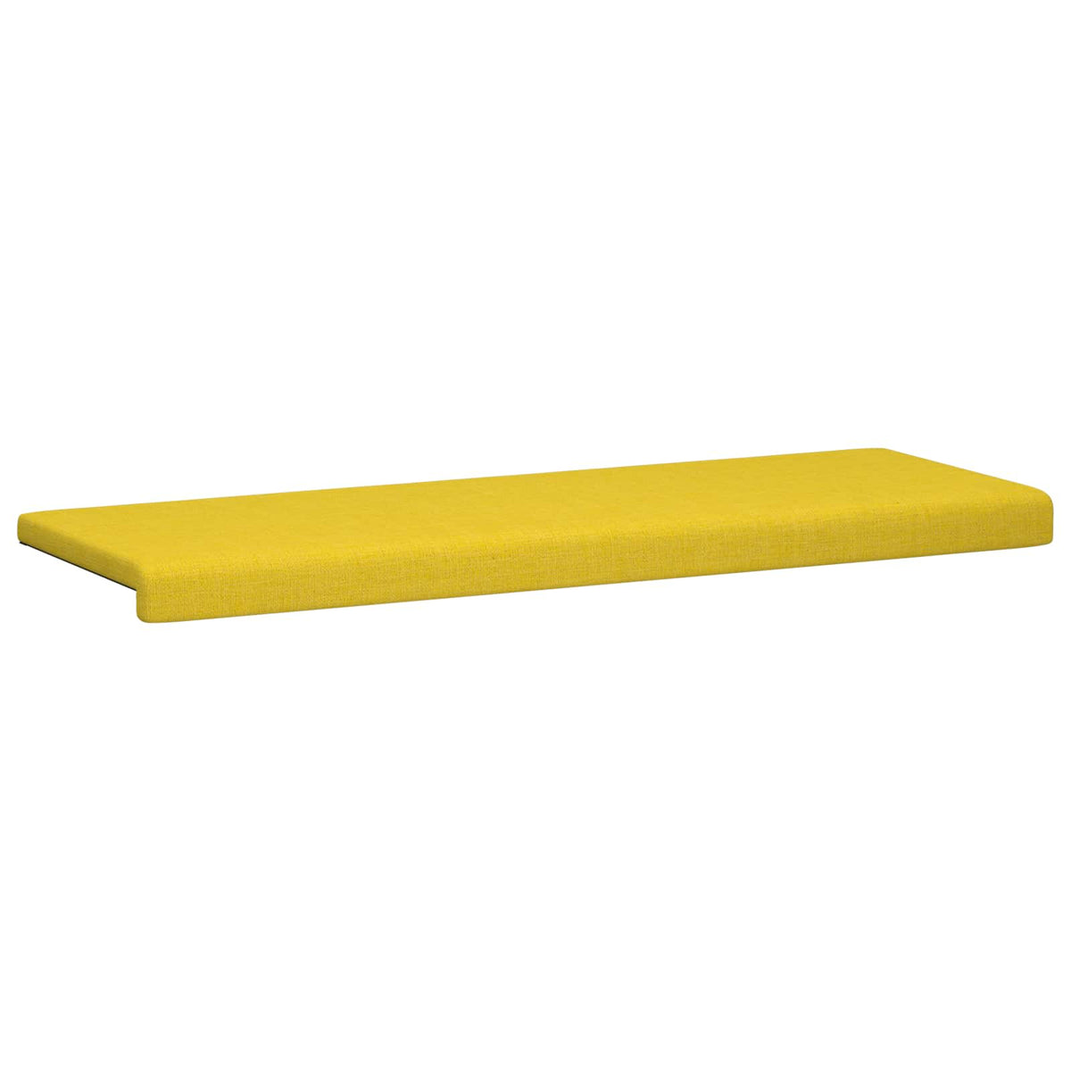 Jastučić za klupu Tkanina Svijetlo žuta Dubina 35 cm