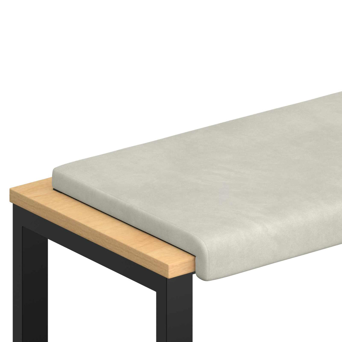 Jastučić za klupu Baršun Krem Dubina 35 cm