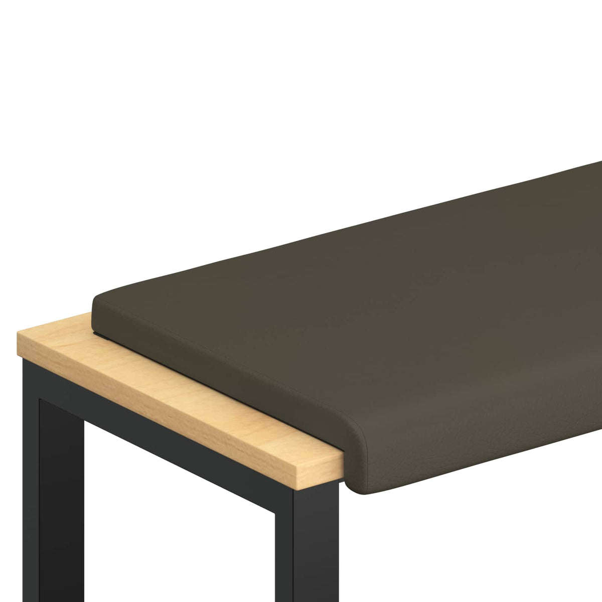 Jastučić za klupu Umjetna koža Siva Dubina 35 cm