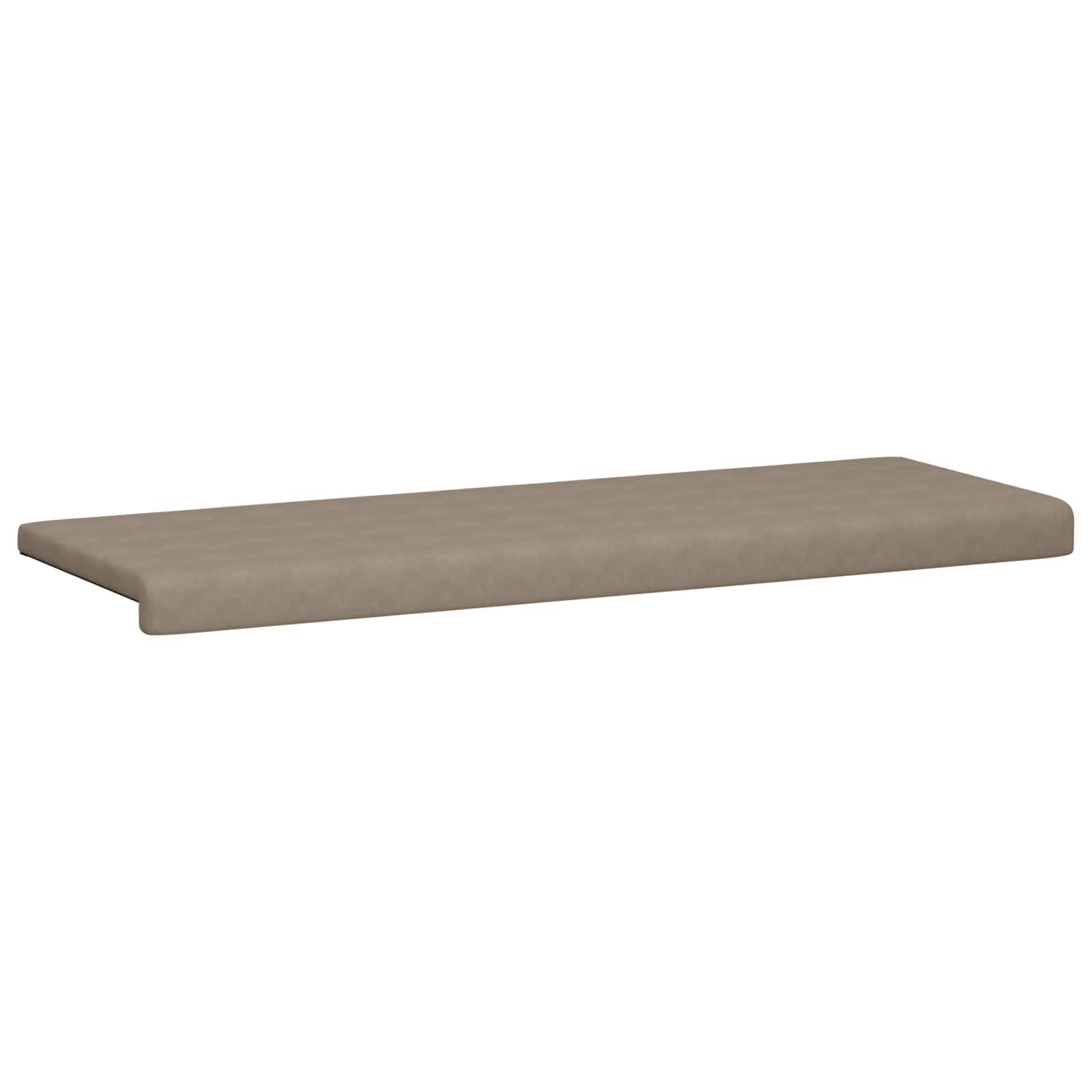 Jastučić za klupu Mikrovlakna Sivosmeđa Dubina 35 cm