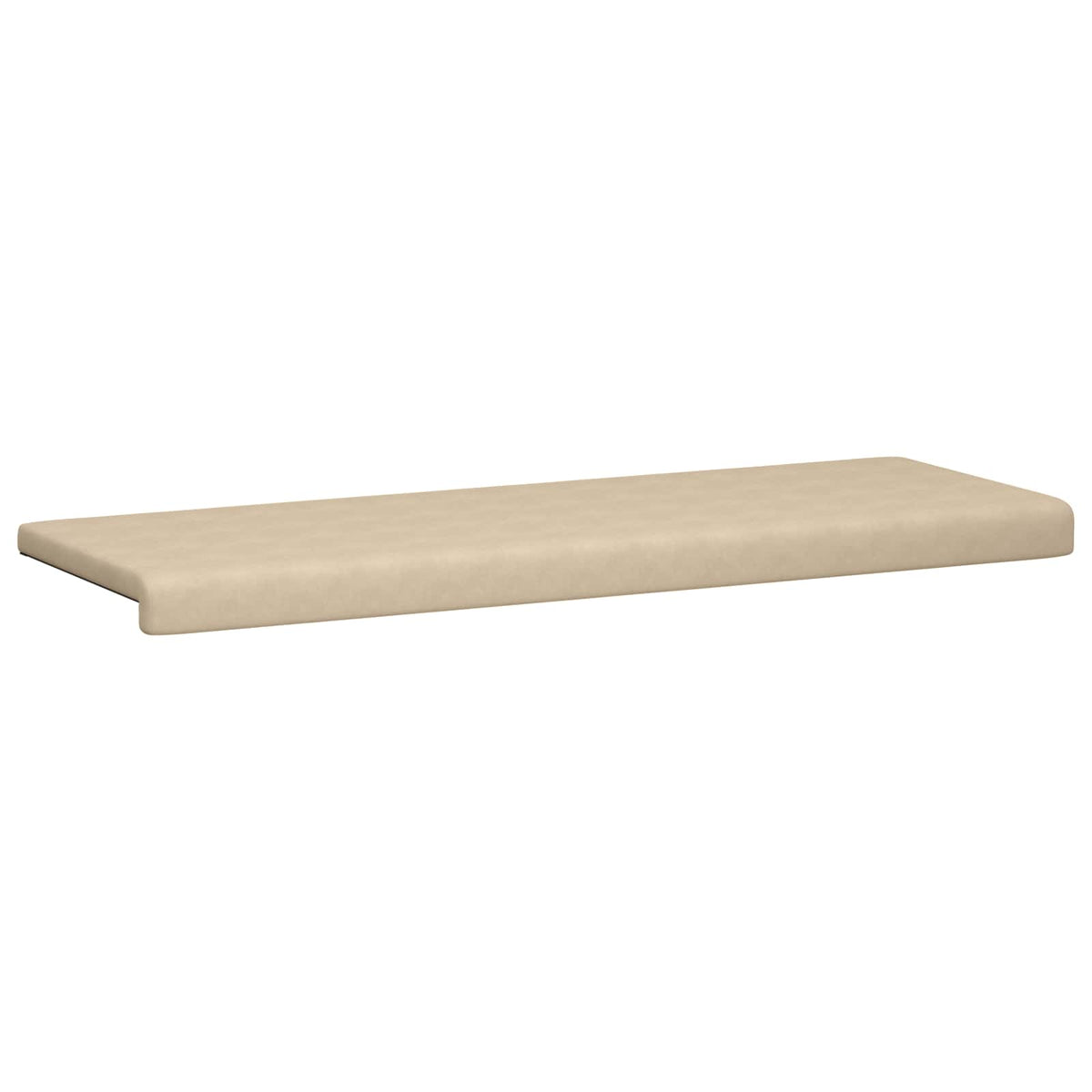 Jastučić za klupu Mikrovlakna Krem Dubina 35 cm