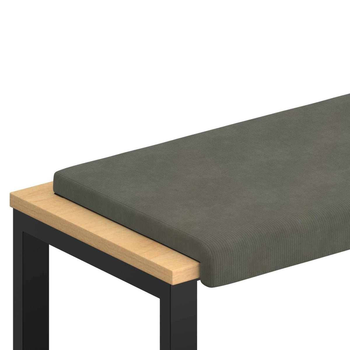 Jastučić za klupu Kord Svjetlosiva Dubina 35 cm
