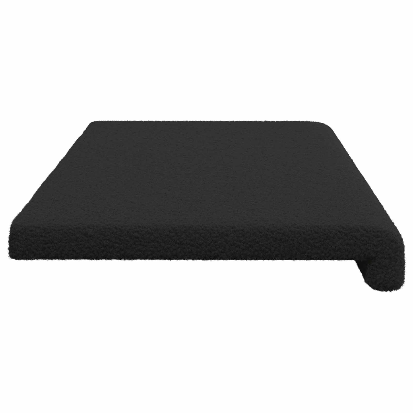 Jastučić za klupu Sherpa Tkanina Crna Dubina 35 cm