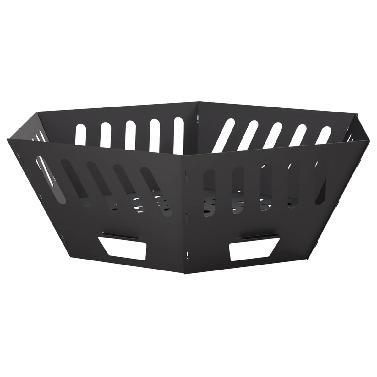 Kamin Crna 80 x 80 x 28 cm Čelik