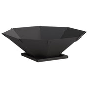 Kamin Crna 70,5 x 70,5 x 21,5 cm Čelik