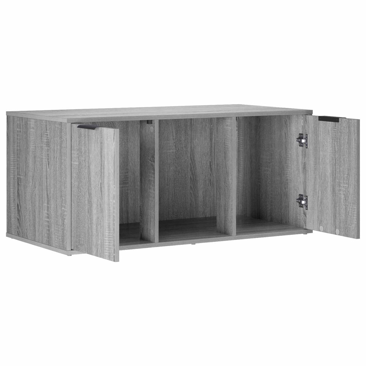 Namještaj za kavez za mačke Siva Sonoma 100 x 49 x 45 cm