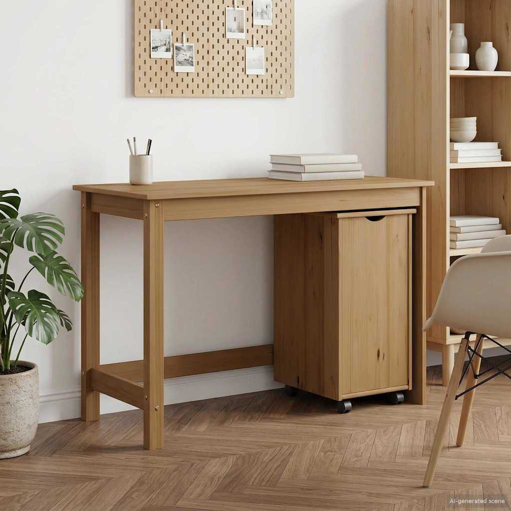 Set ormara za radne stolove 2 kom. Medeno Smeđa