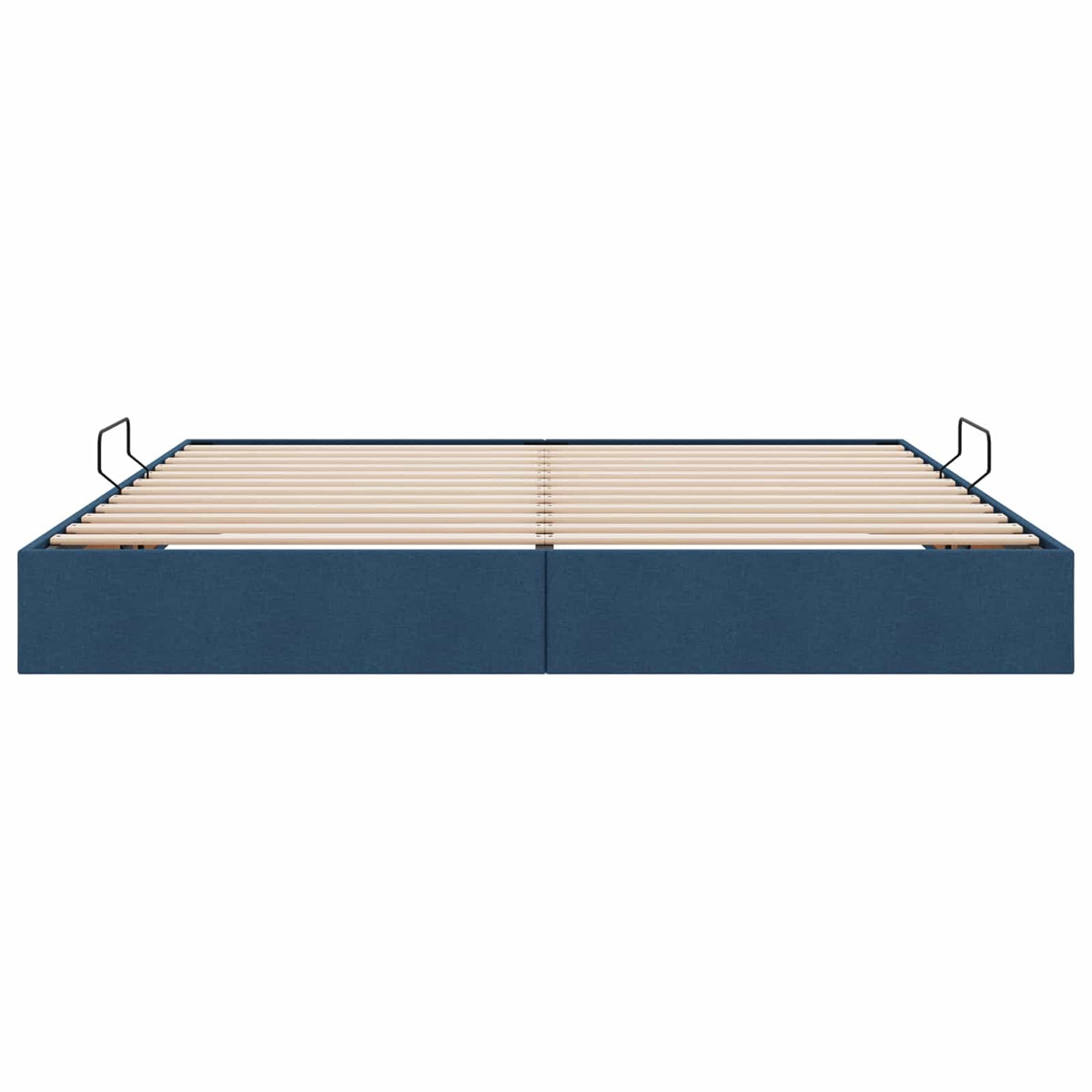 Otomanski krevet s pohranom Plava 200 x 200 cm tkanina