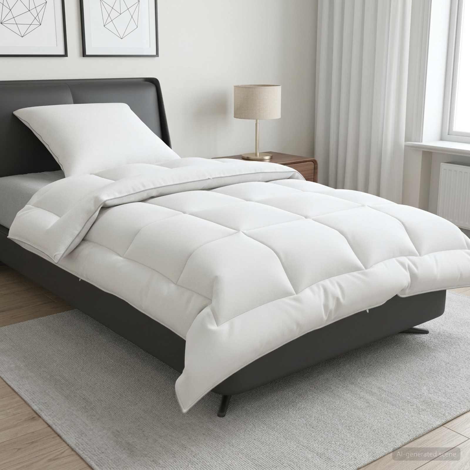 Set jastuka i popluna 2 kom. 155x200 cm 4 godišnja doba 220 GSM