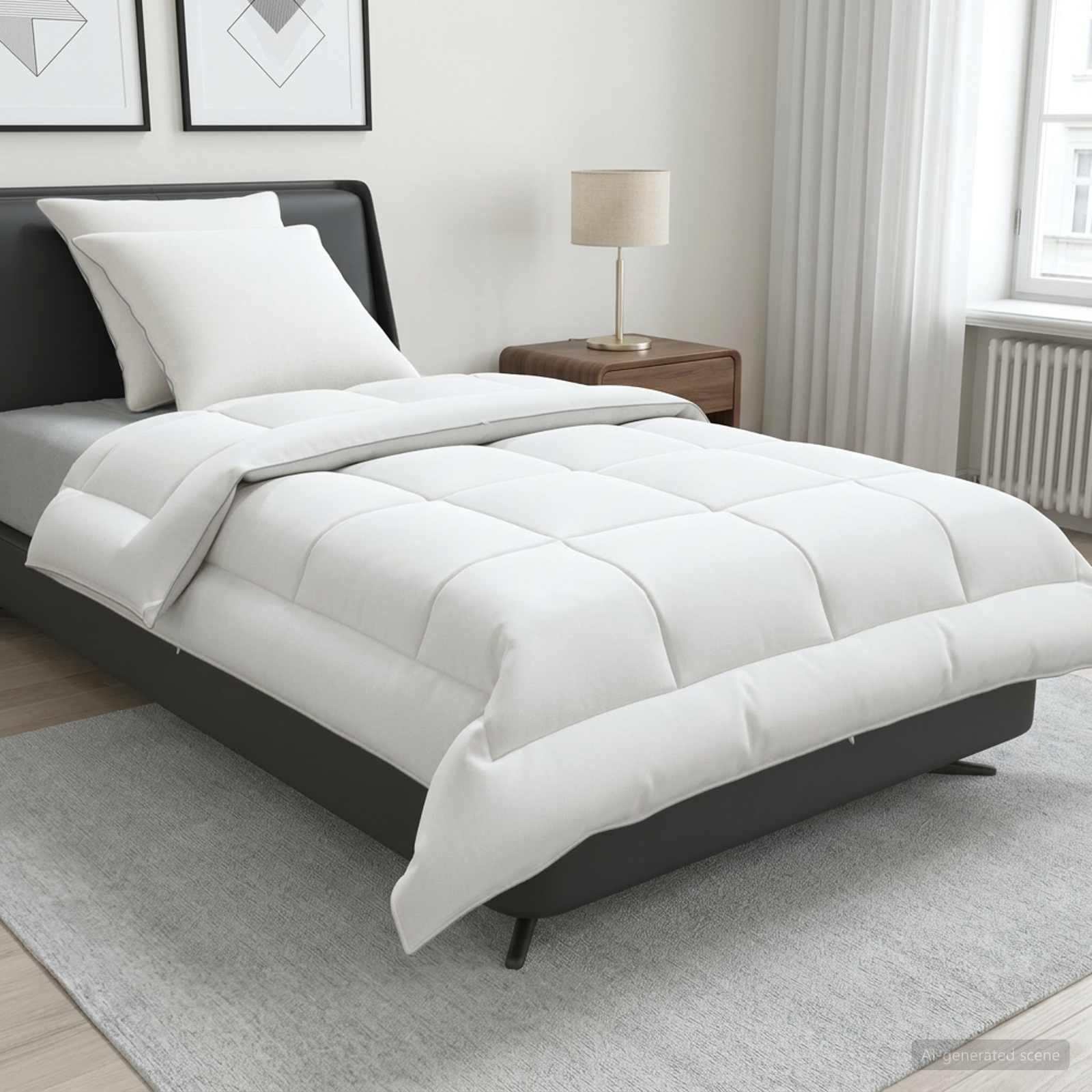Set jastuka i popluna 3 kom. 135x220 cm Ljeto 140 GSM Vuna