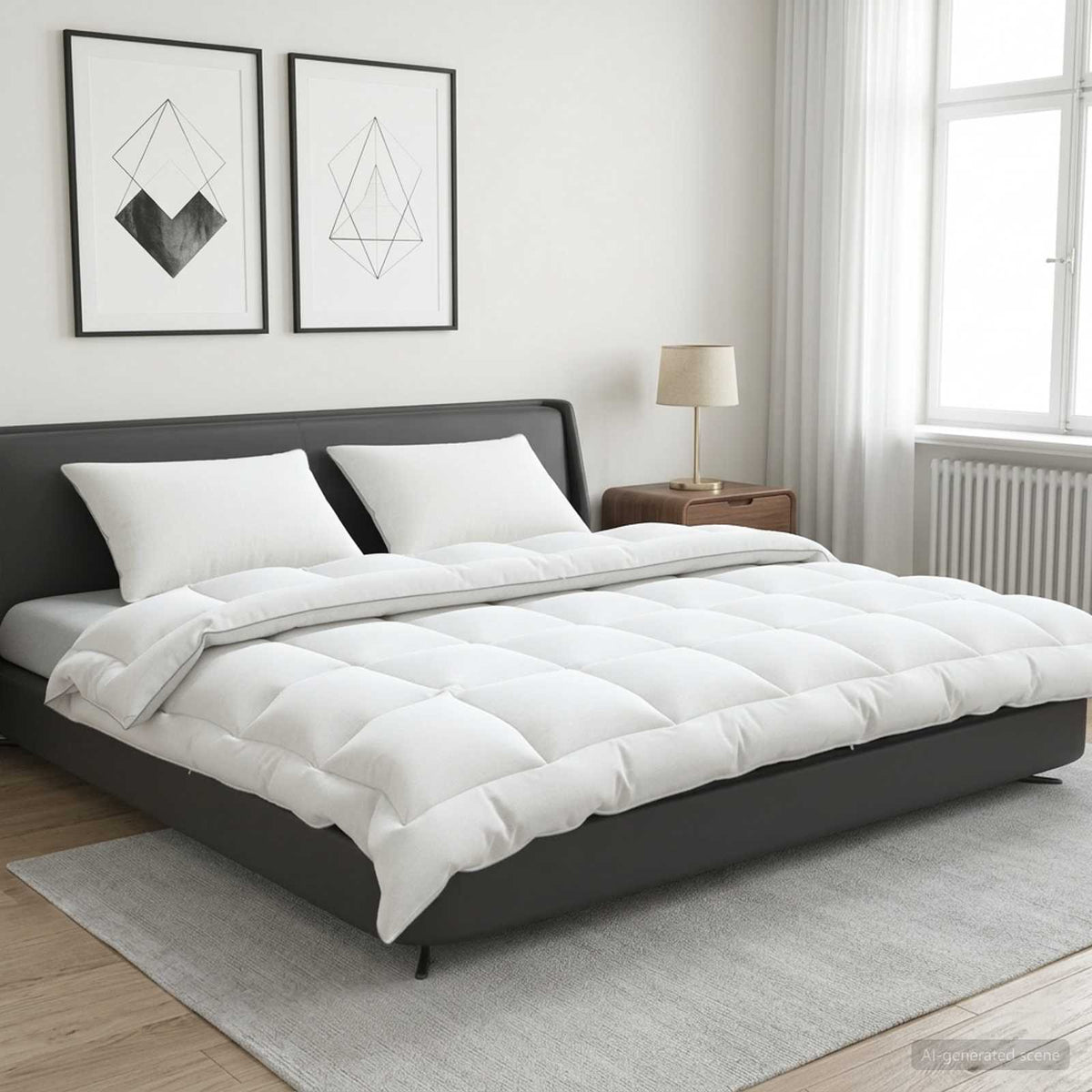 Set jastuka i popluna 3 kom. 200x220 cm 4 godišnja doba 220 GSM
