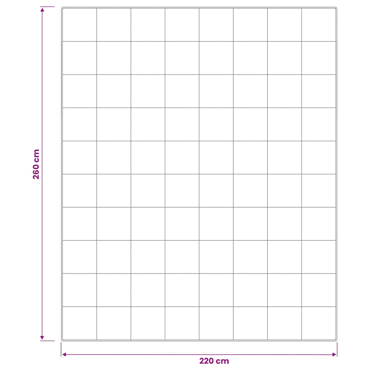 Set jastuka i popluna 3 kom. 220x260 cm 4 godišnja doba 220 GSM