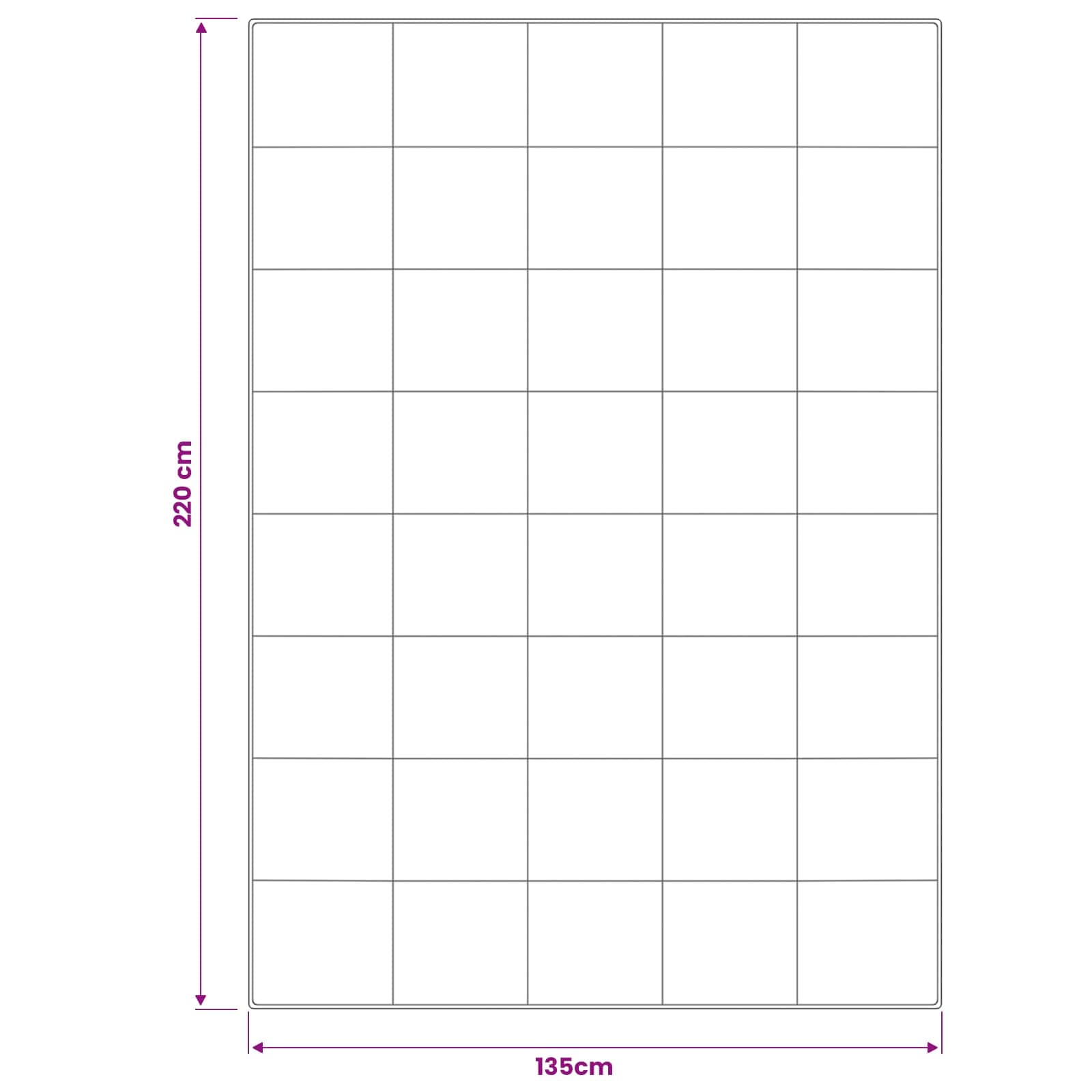 Set jastuka i popluna 3 kom. 135x220 cm 4 godišnja doba 350 GSM