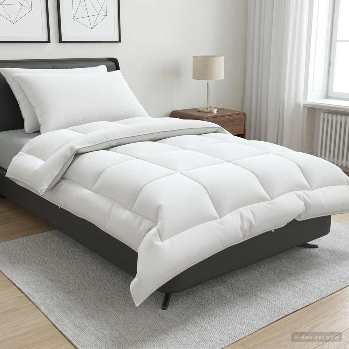 Set jastuka i popluna 3 kom. 155x220 cm 4 godišnja doba 350 GSM