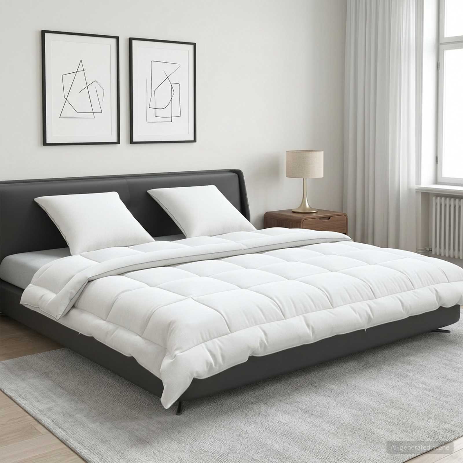 Set jastuka i popluna 3 kom. 240x260 cm Ljeto 200 GSM Vuna